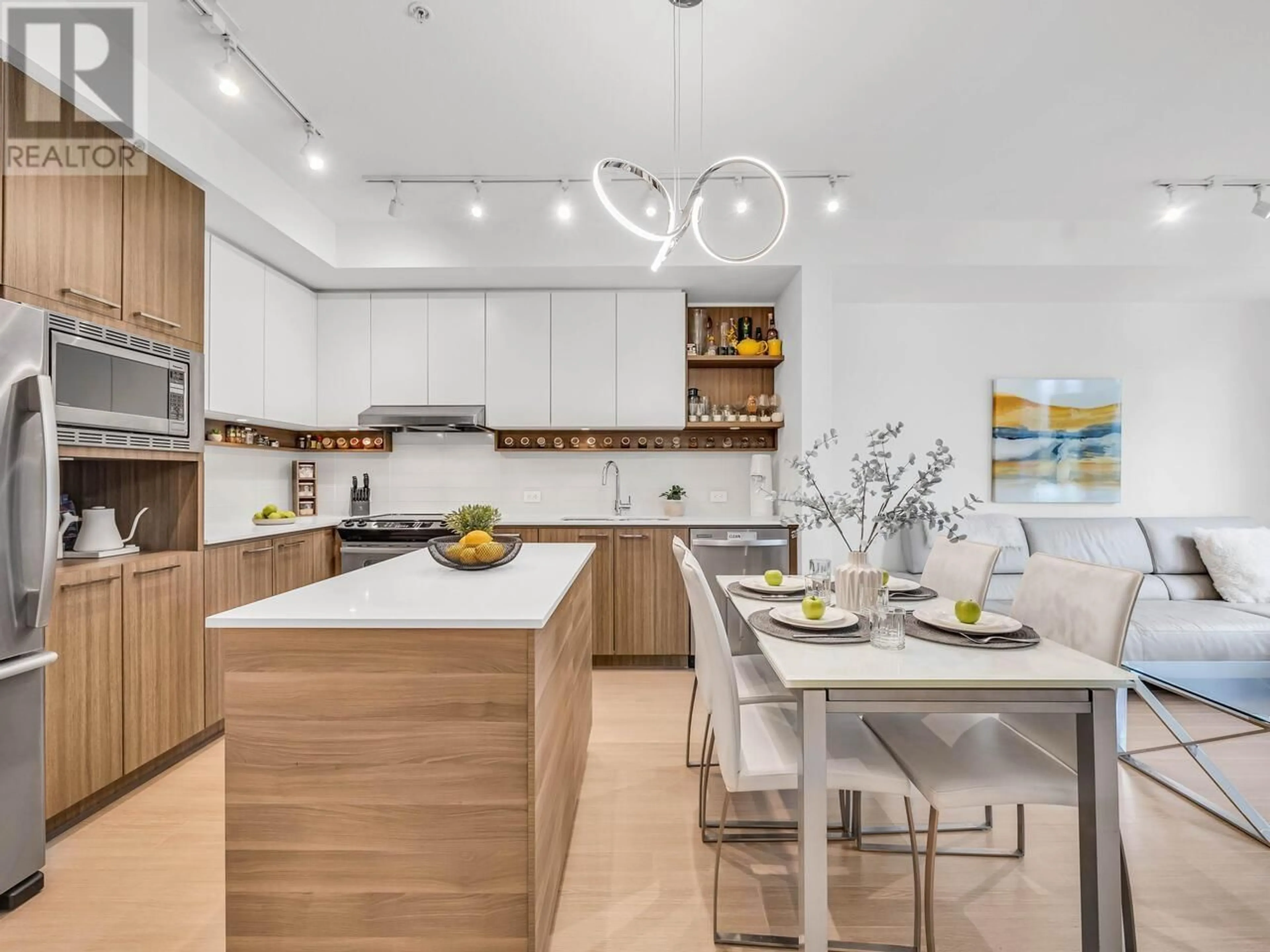Open concept kitchen, unknown for 217 - 618 COMO LAKE AVENUE, Coquitlam British Columbia V3J0G1