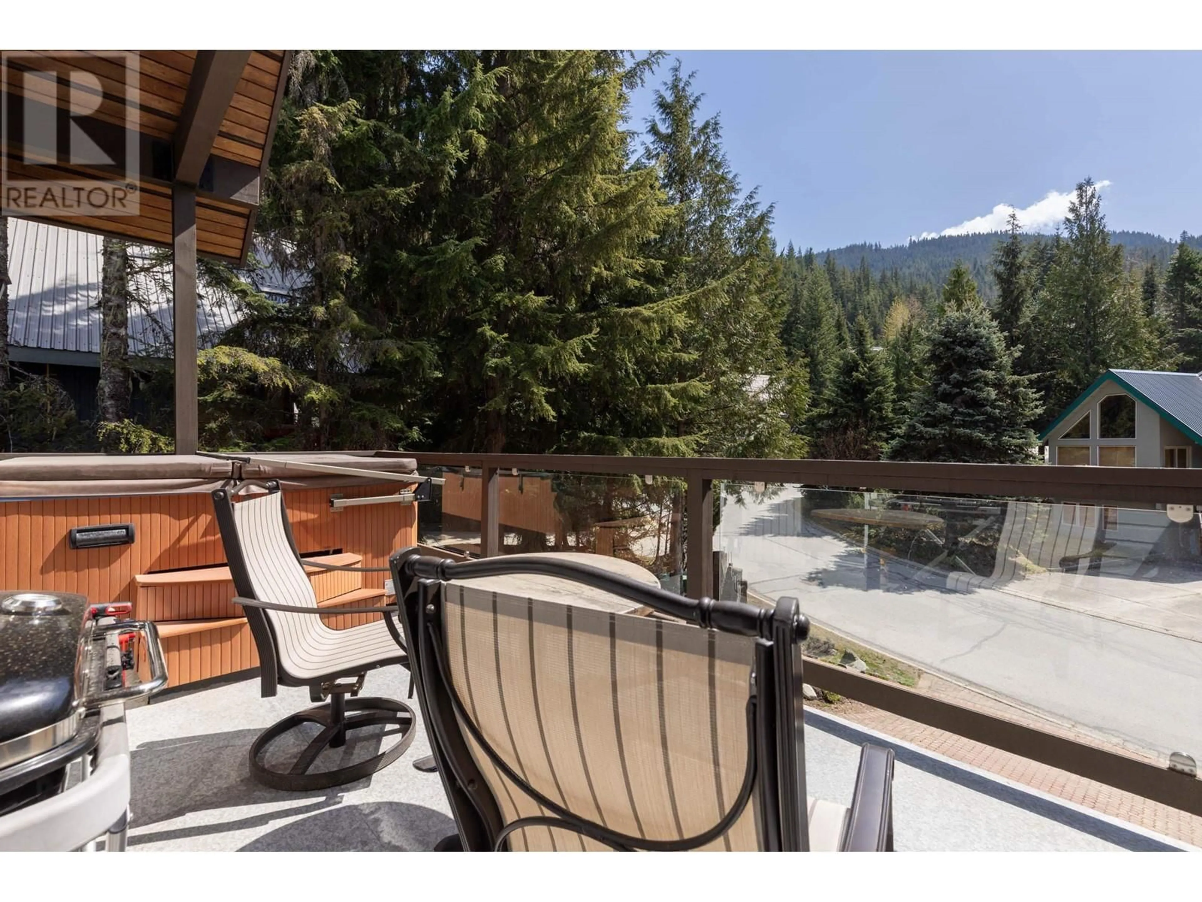 Patio, mountain view for 2405 LOS LENAS PLACE, Whistler British Columbia V8E0N2