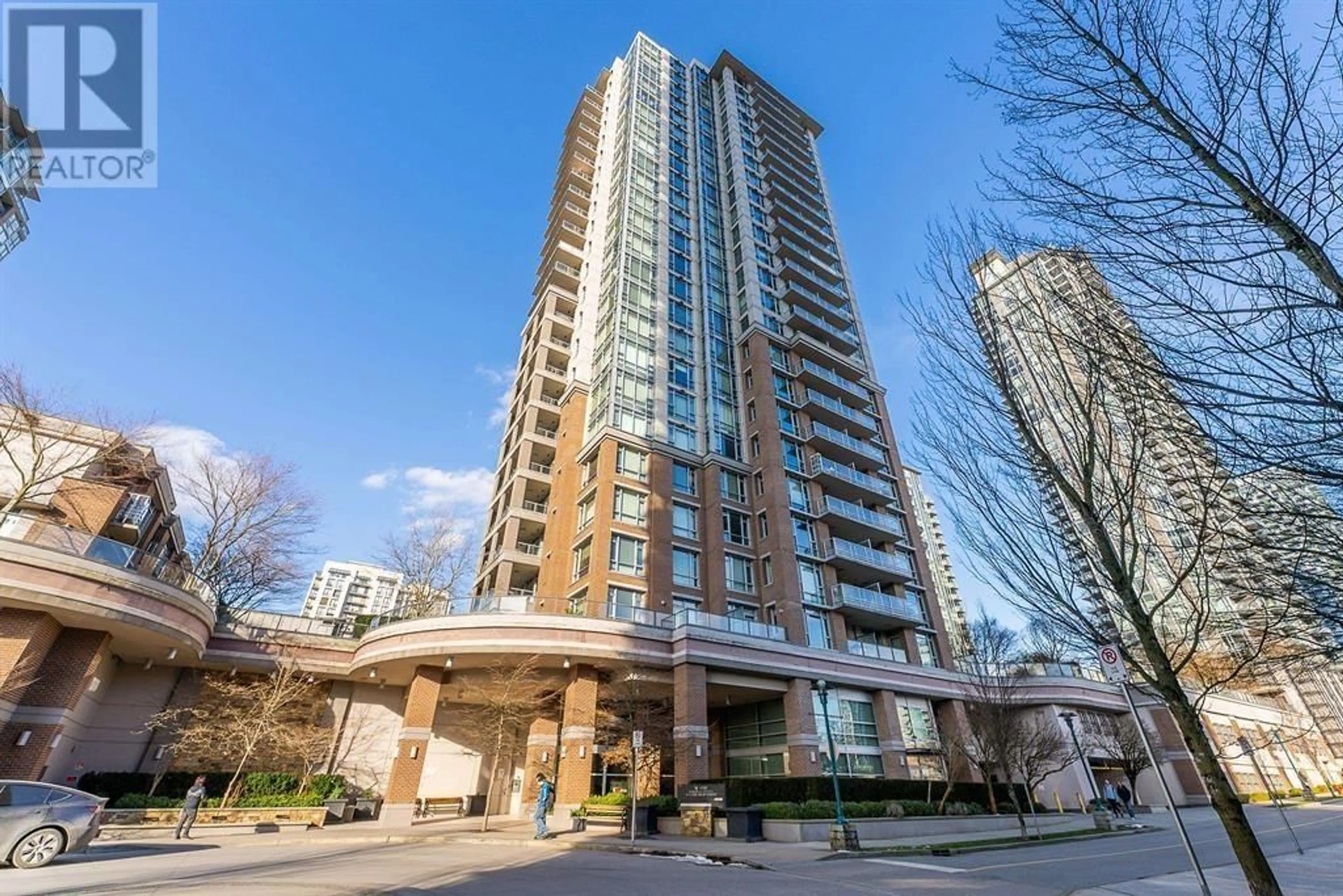 Patio, city buildings view from balcony for 1801 - 1155 THE HIGH STREET, Coquitlam British Columbia V3B7W4