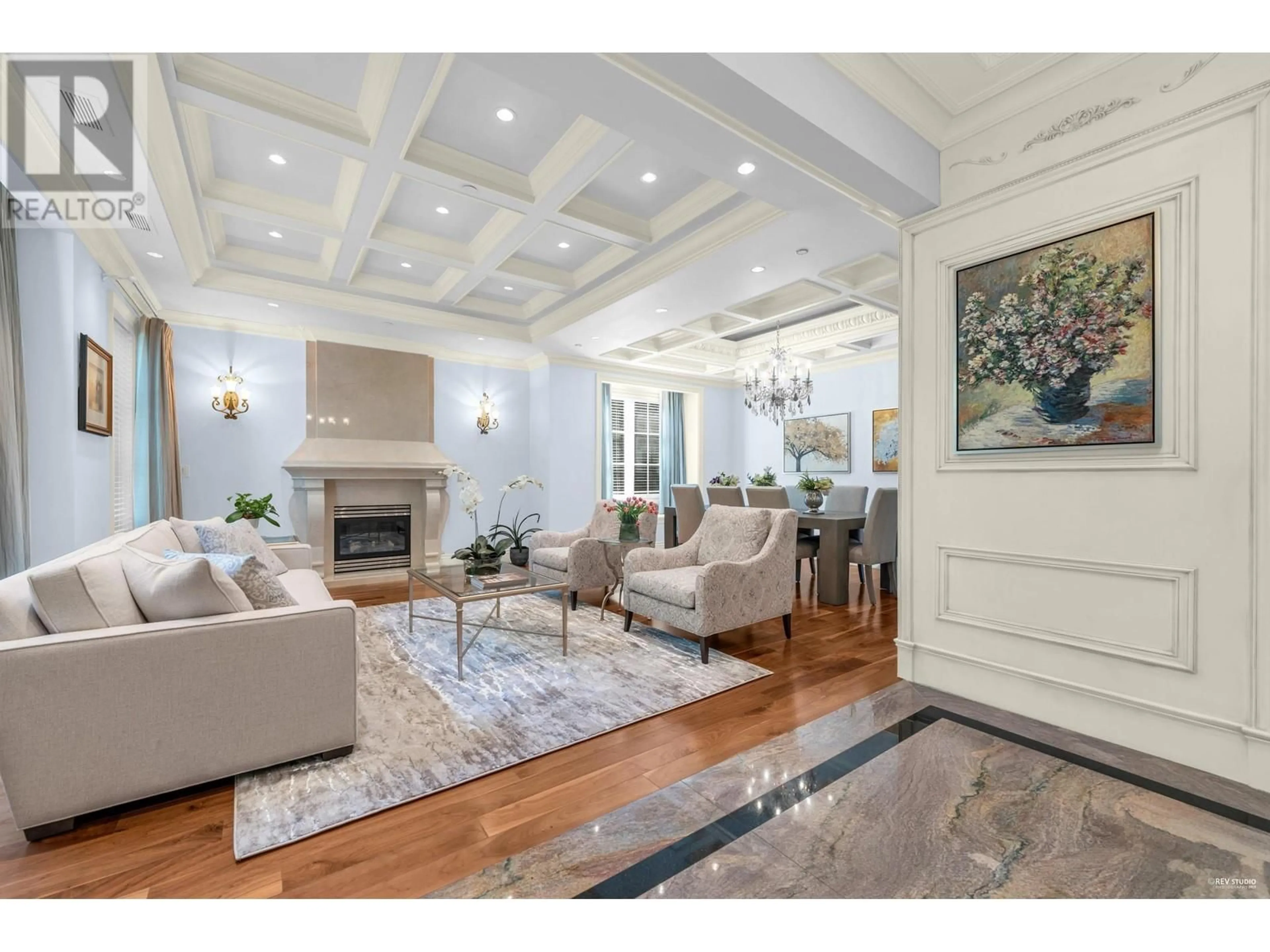 Living room with furniture, unknown for 6823 ADERA STREET, Vancouver British Columbia V6P5C2