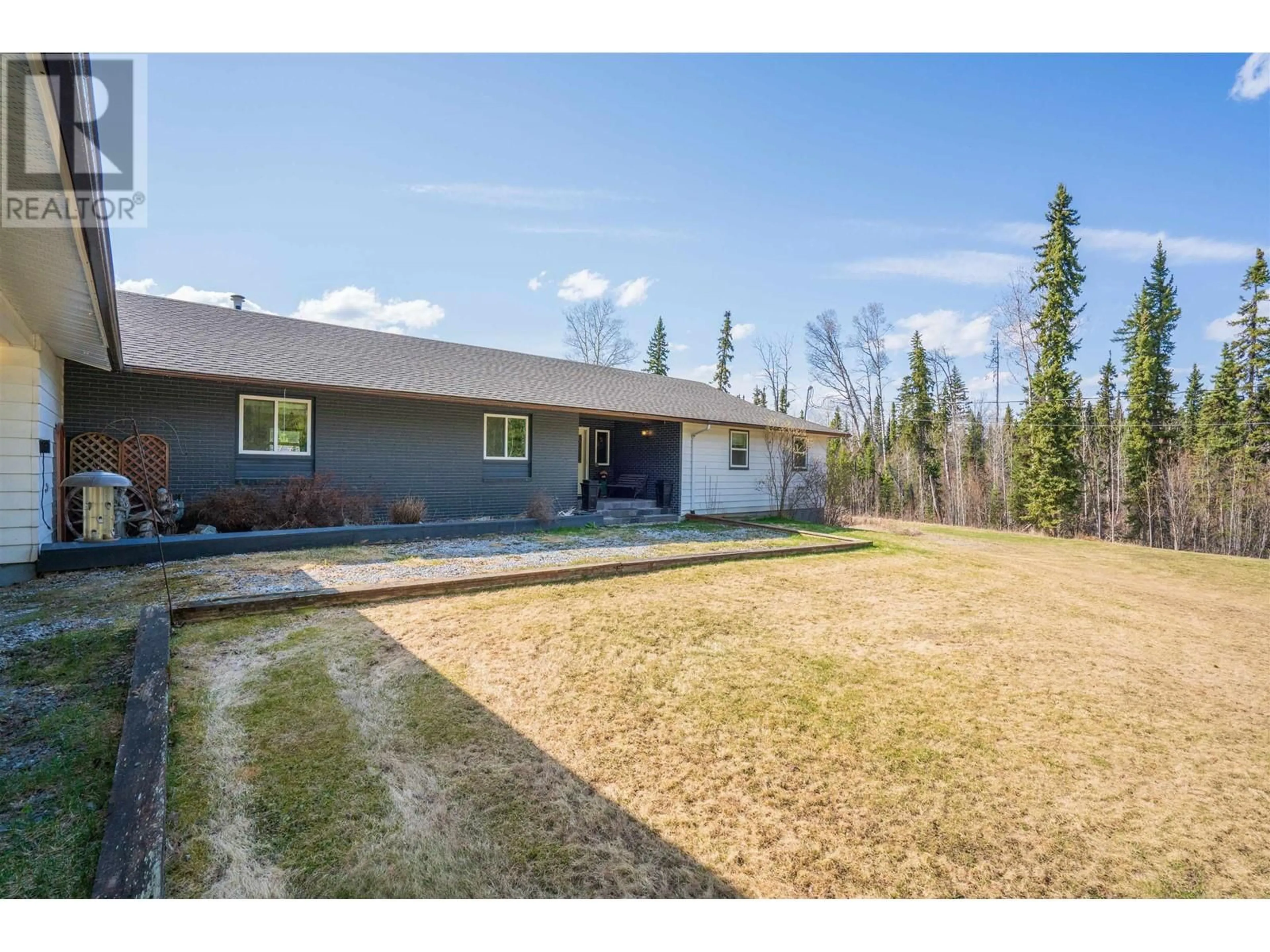 A pic from outside/outdoor area/front of a property/back of a property/a pic from drone, unknown for 11875 ELDON ROAD, Prince George British Columbia V2N5B7