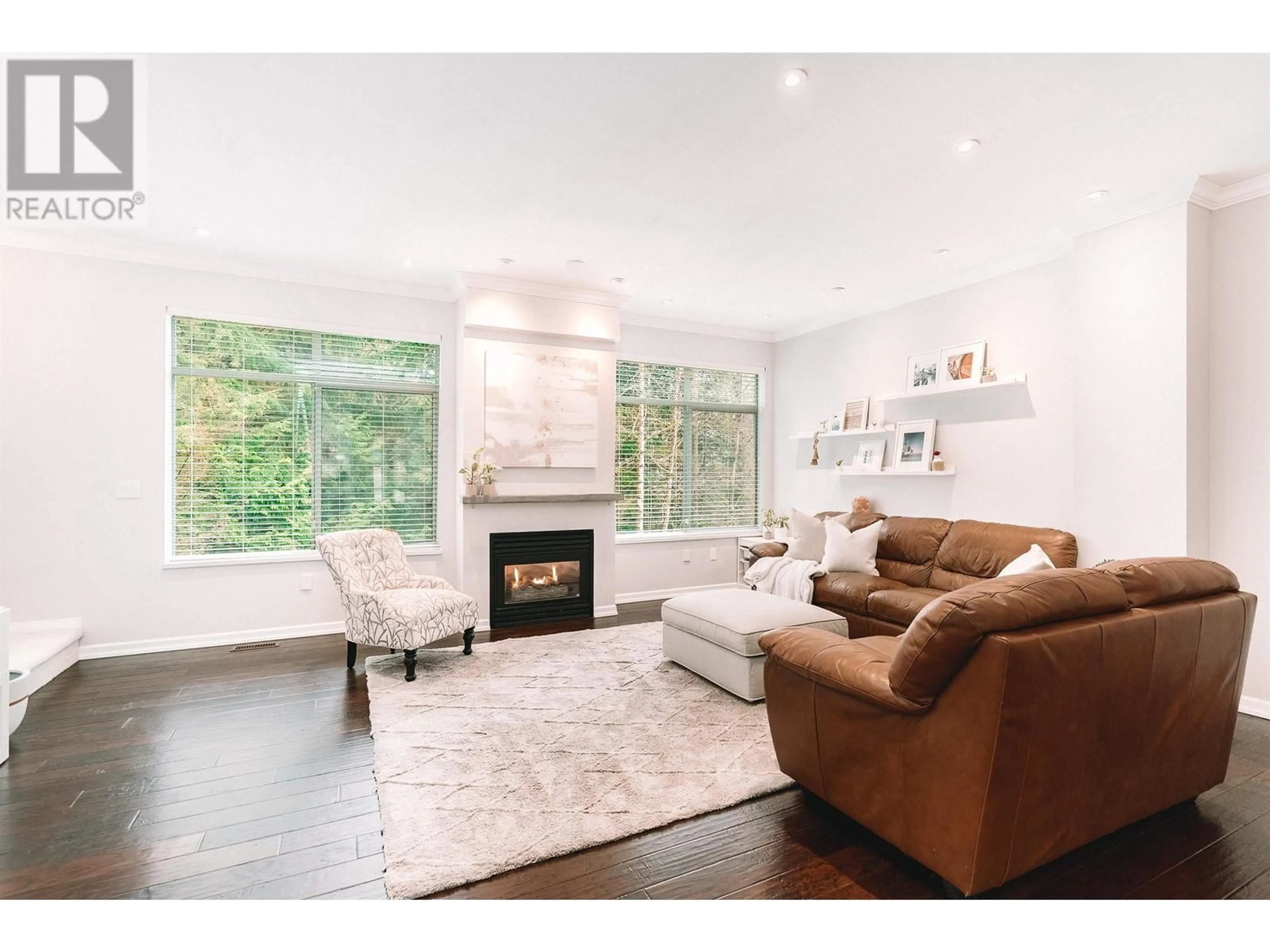 Living room with furniture, wood/laminate floor for 27 - 1486 JOHNSON STREET, Coquitlam British Columbia V3E3J9