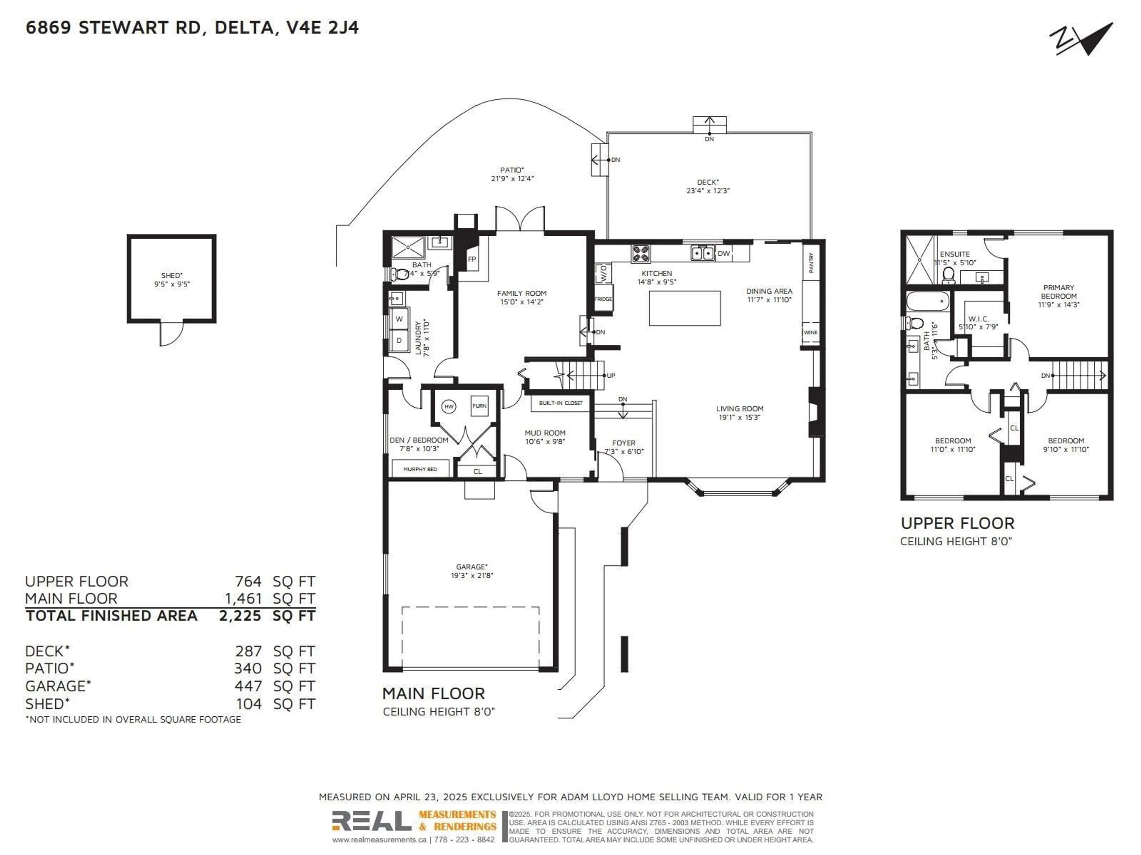 Floor plan for 6869 STEWART, Delta British Columbia V4E2J4