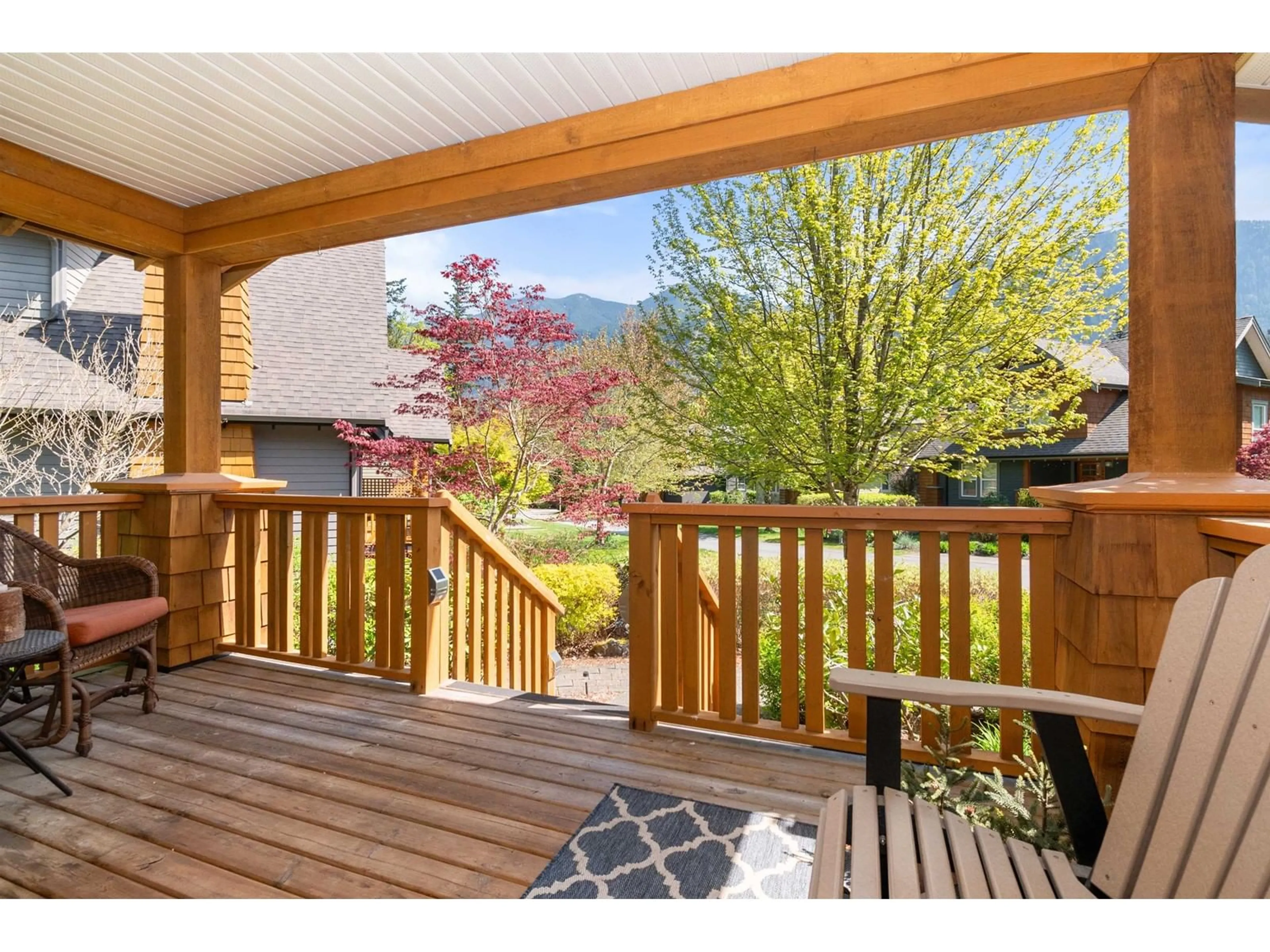 Patio, mountain view for 1869 BLACKBERRY LANE, Lindell Beach British Columbia V2R0E1
