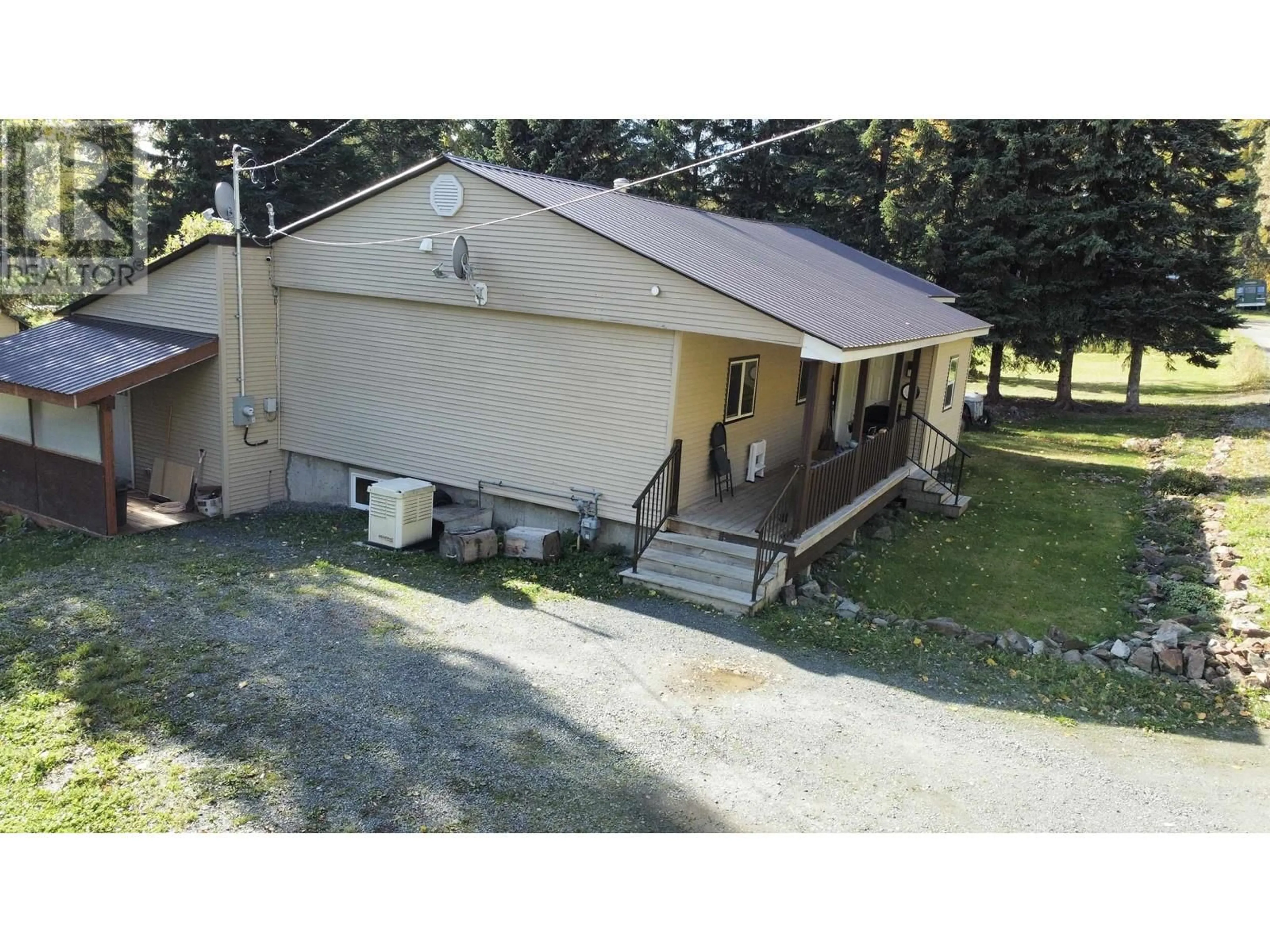 A pic from outside/outdoor area/front of a property/back of a property/a pic from drone, building for 14245 SHELLEY ROAD, Prince George British Columbia V2K5E6