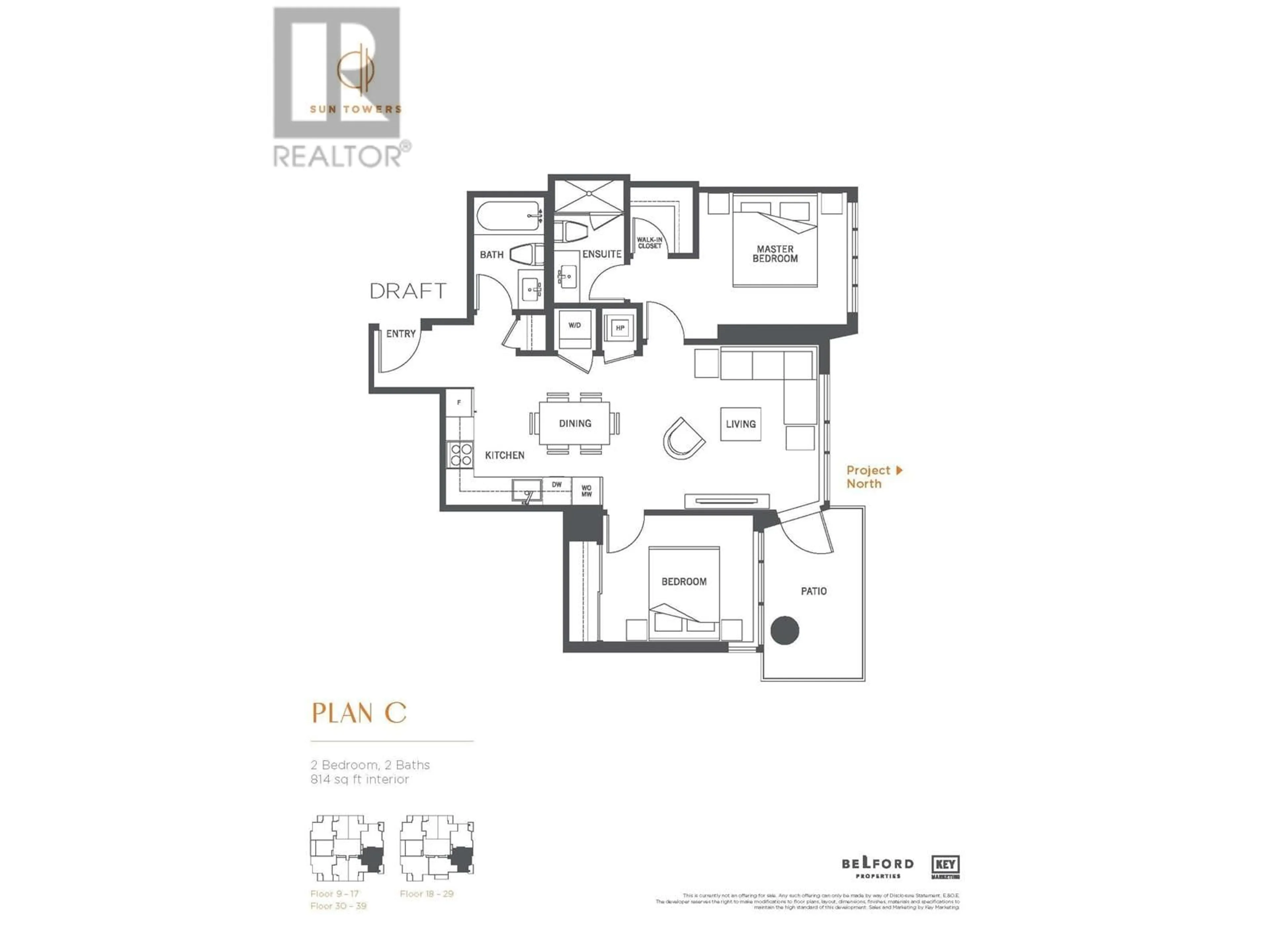 Floor plan for 2503 - 4458 BERESFORD STREET, Burnaby British Columbia V5H0J1