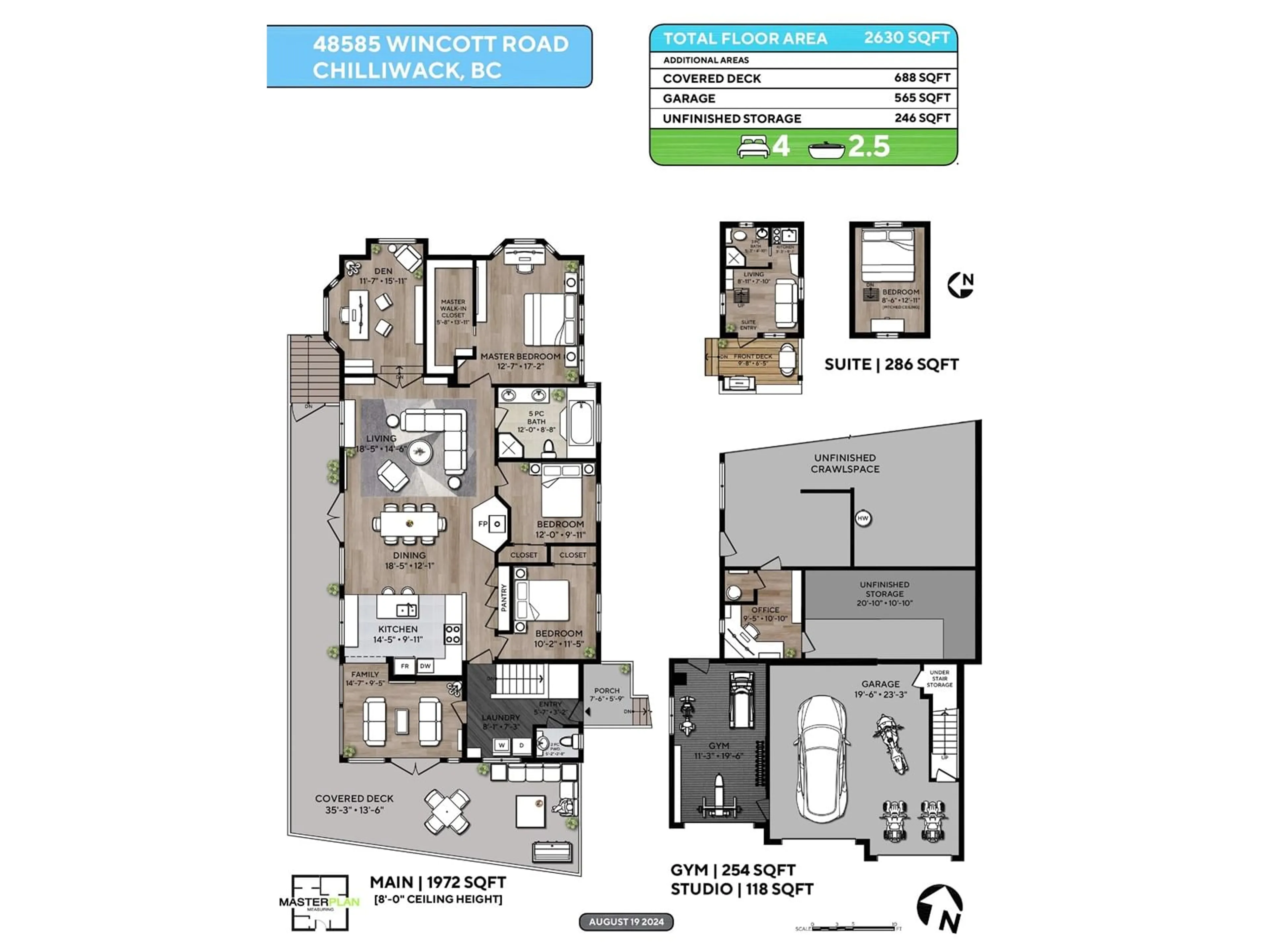 Floor plan for 48585 WINCOTT ROAD, Ryder Lake British Columbia V4Z1H1