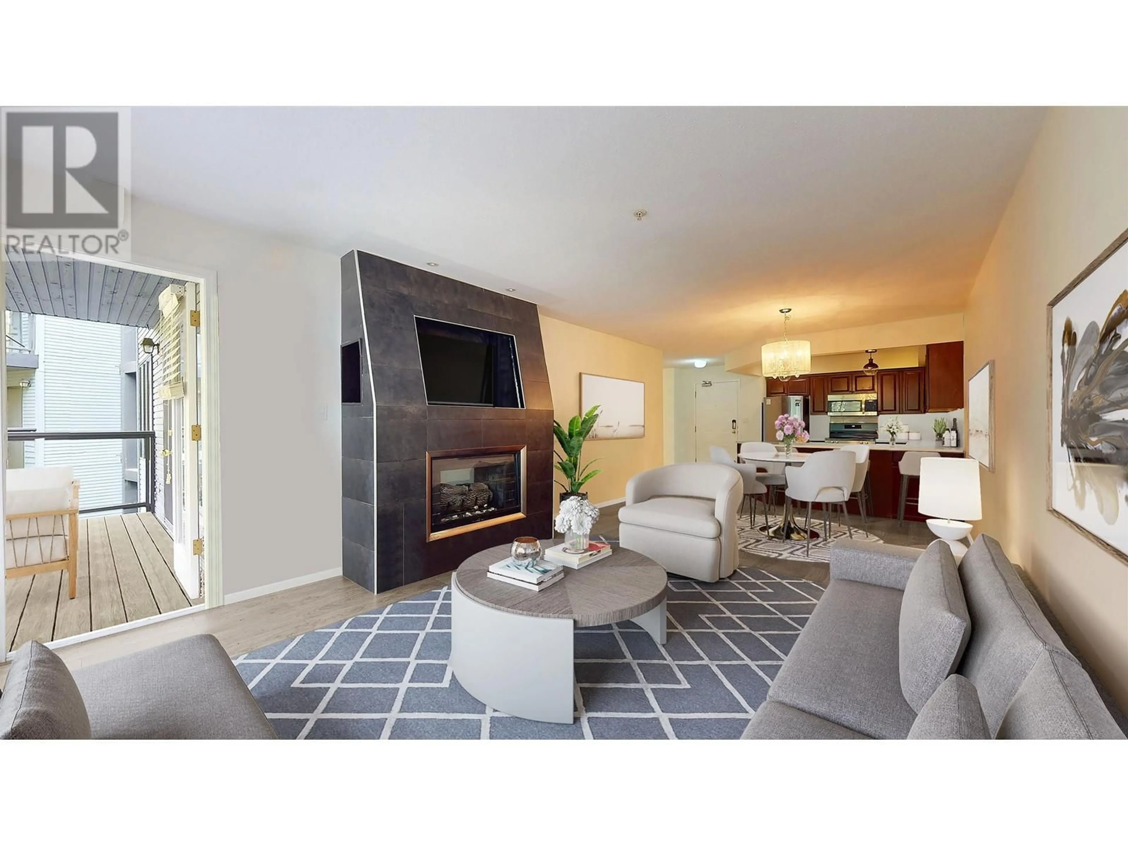 Living room with furniture, unknown for 201 - 4821 SPEARHEAD DRIVE, Whistler British Columbia V8E1E8