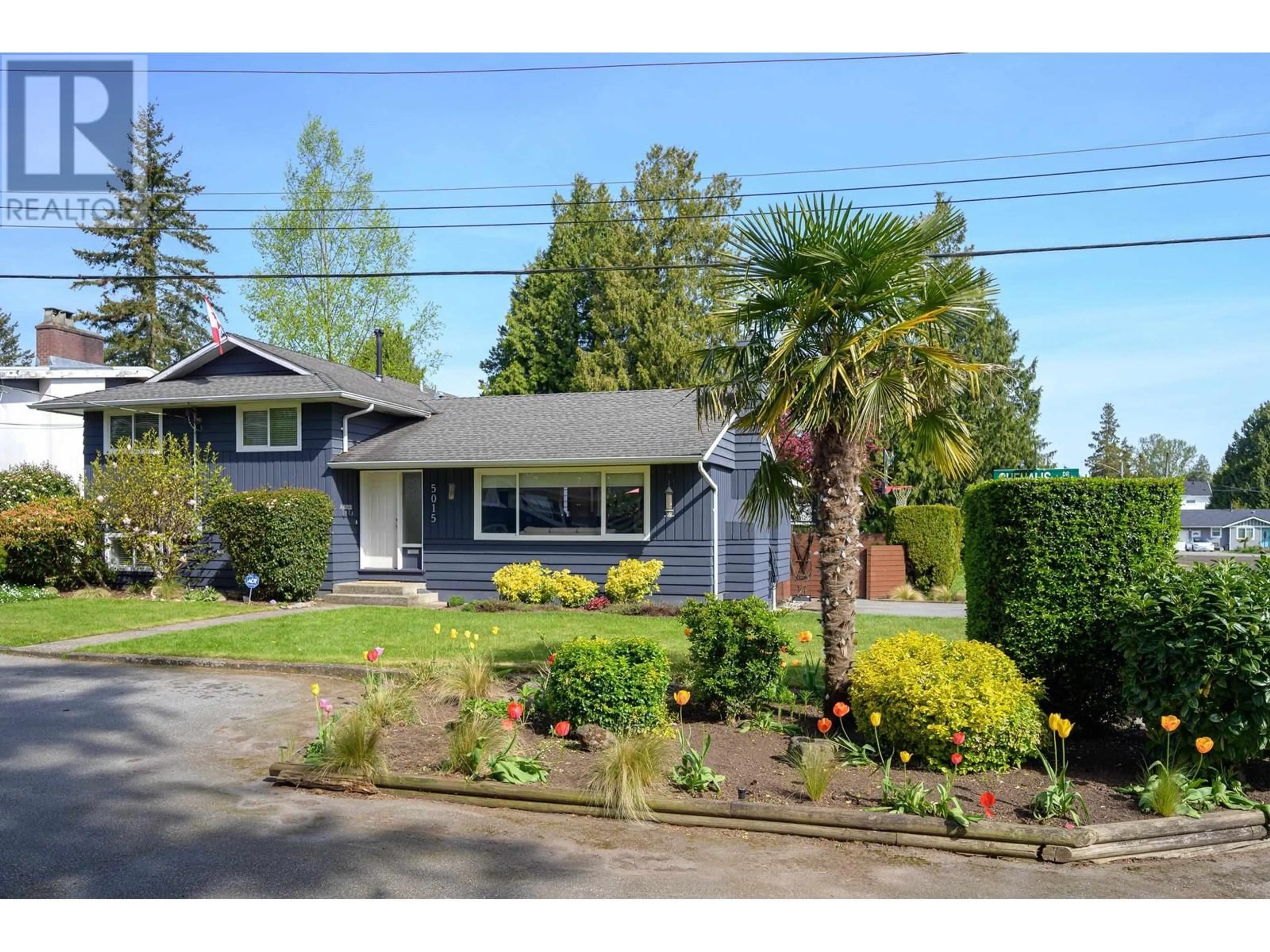 Home with vinyl exterior material, street for 5015 CHEHALIS DRIVE, Delta British Columbia V4M1Y7