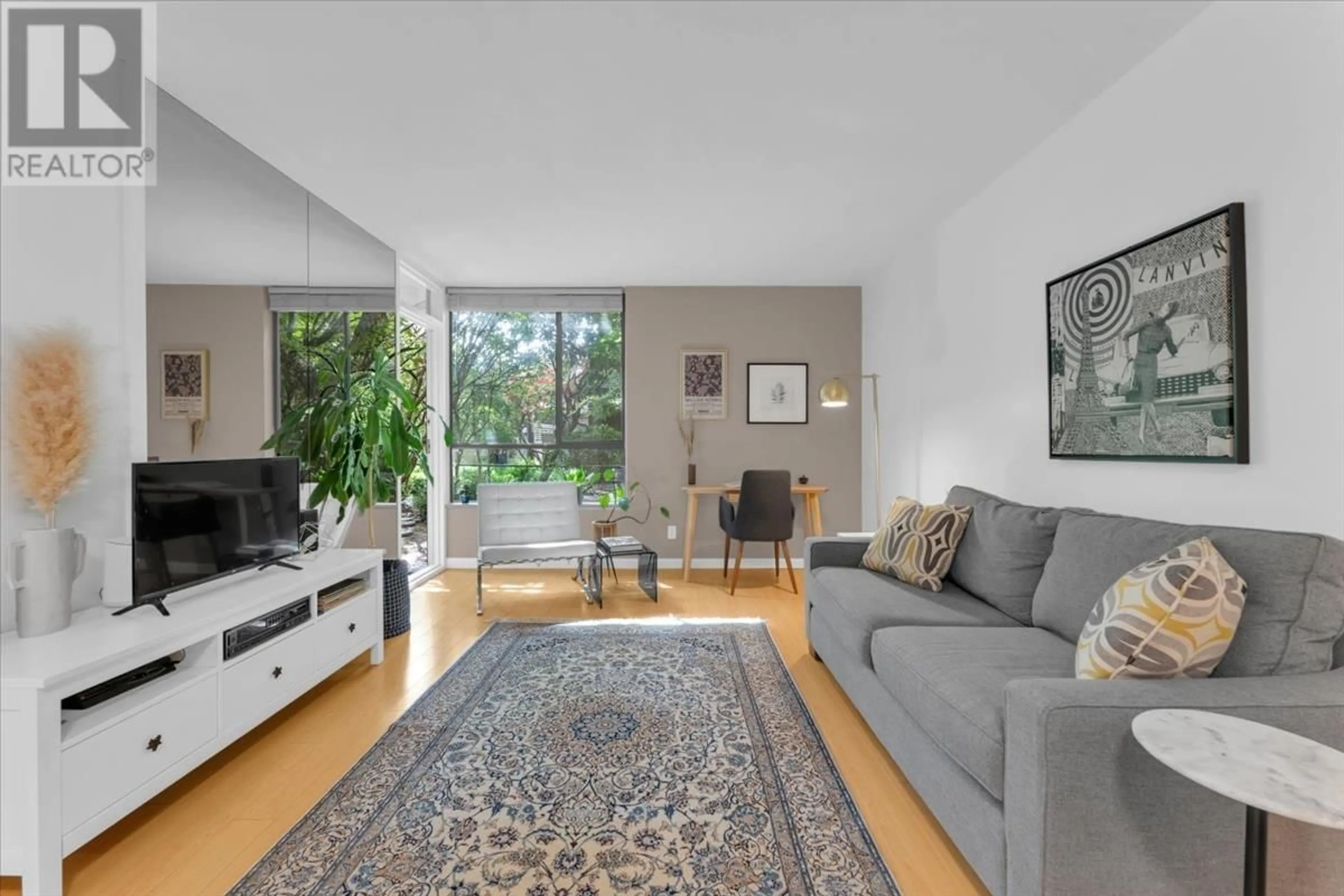 Living room with furniture, unknown for 103 - 3905 SPRINGTREE DRIVE, Vancouver British Columbia V6L3E2
