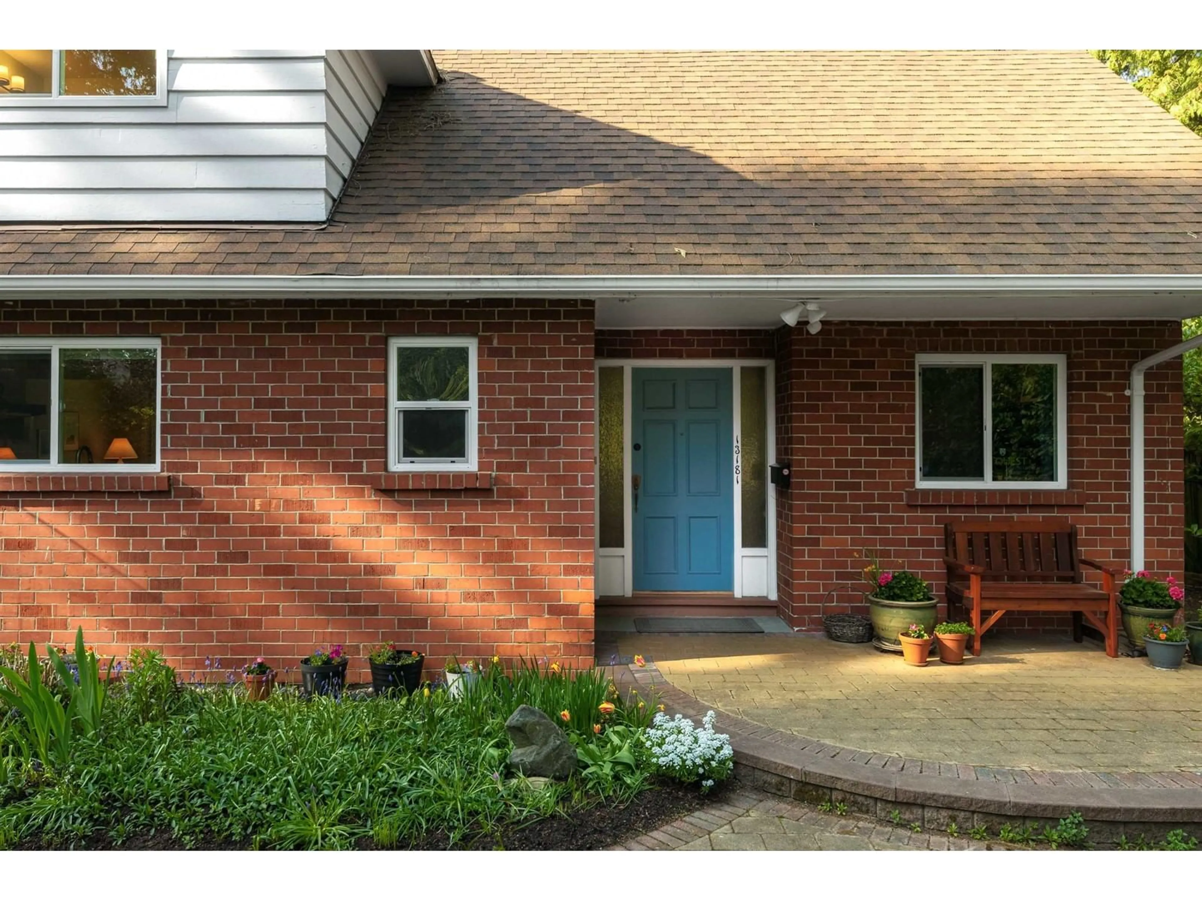 Home with brick exterior material, street for 13181 24, Surrey British Columbia V4A2G2