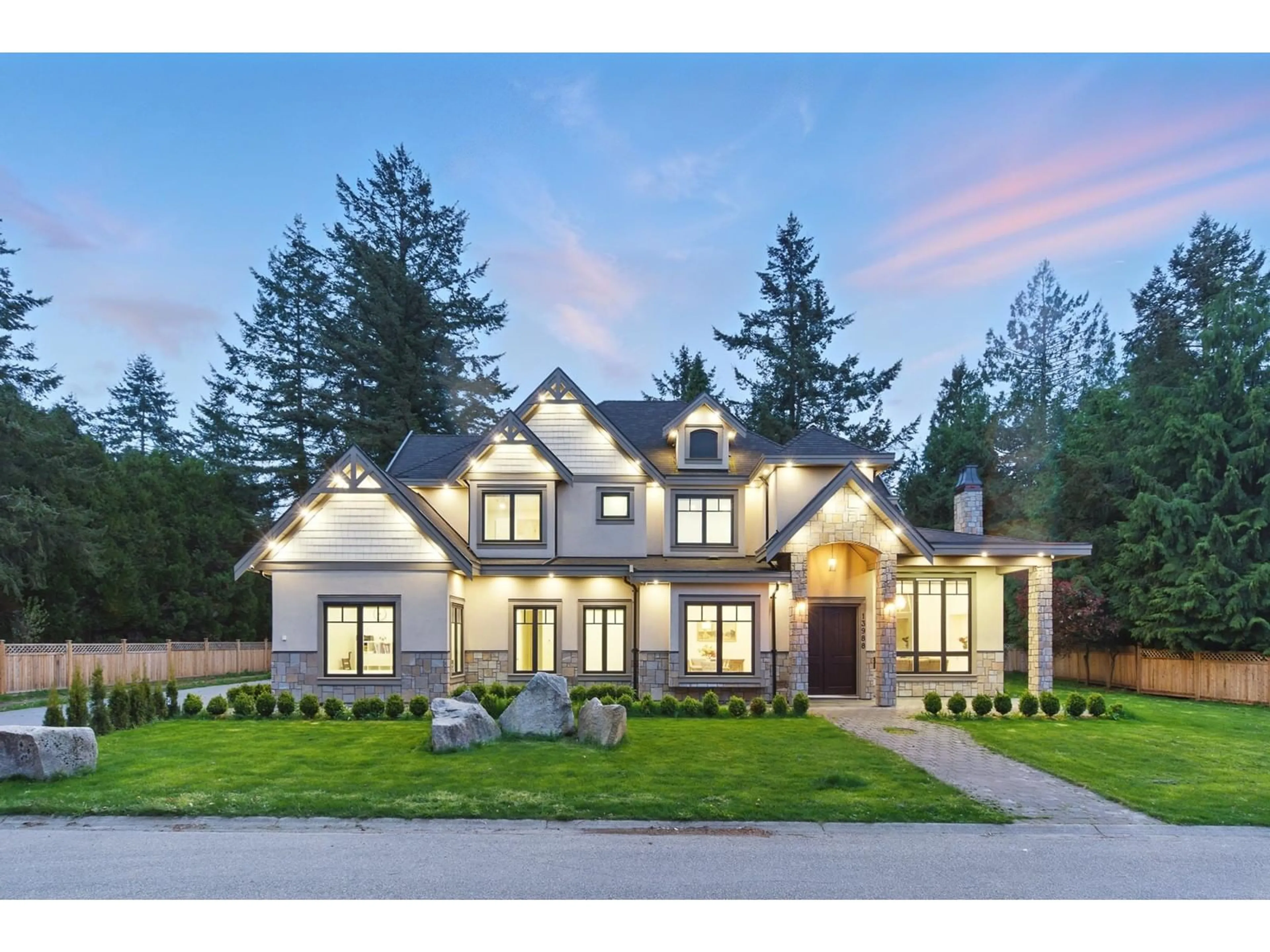 Home with brick exterior material, street for 13988 20A, Surrey British Columbia V4A4H5
