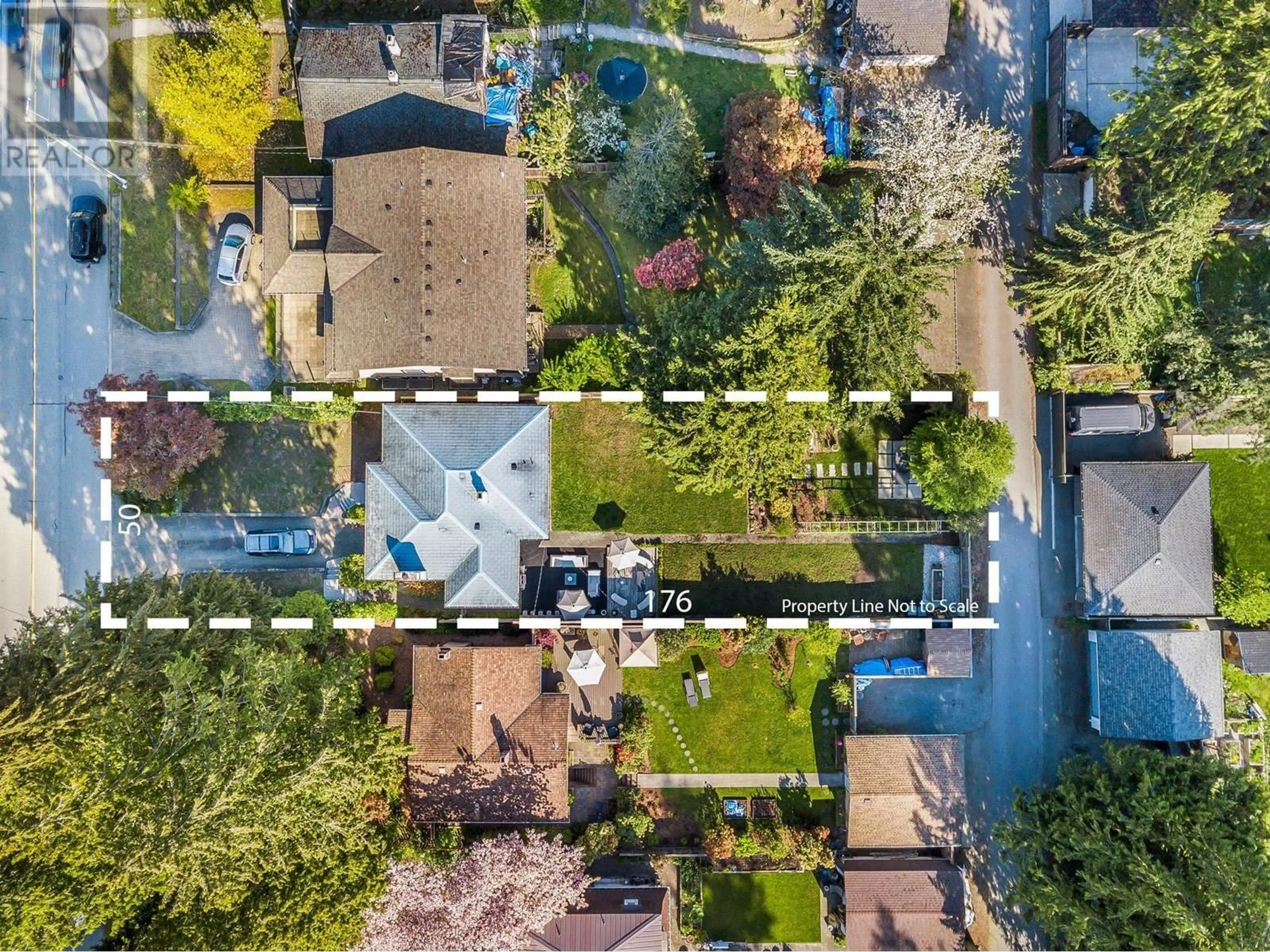 A pic from outside/outdoor area/front of a property/back of a property/a pic from drone, street for 1335 22ND STREET, North Vancouver British Columbia V7P2G3