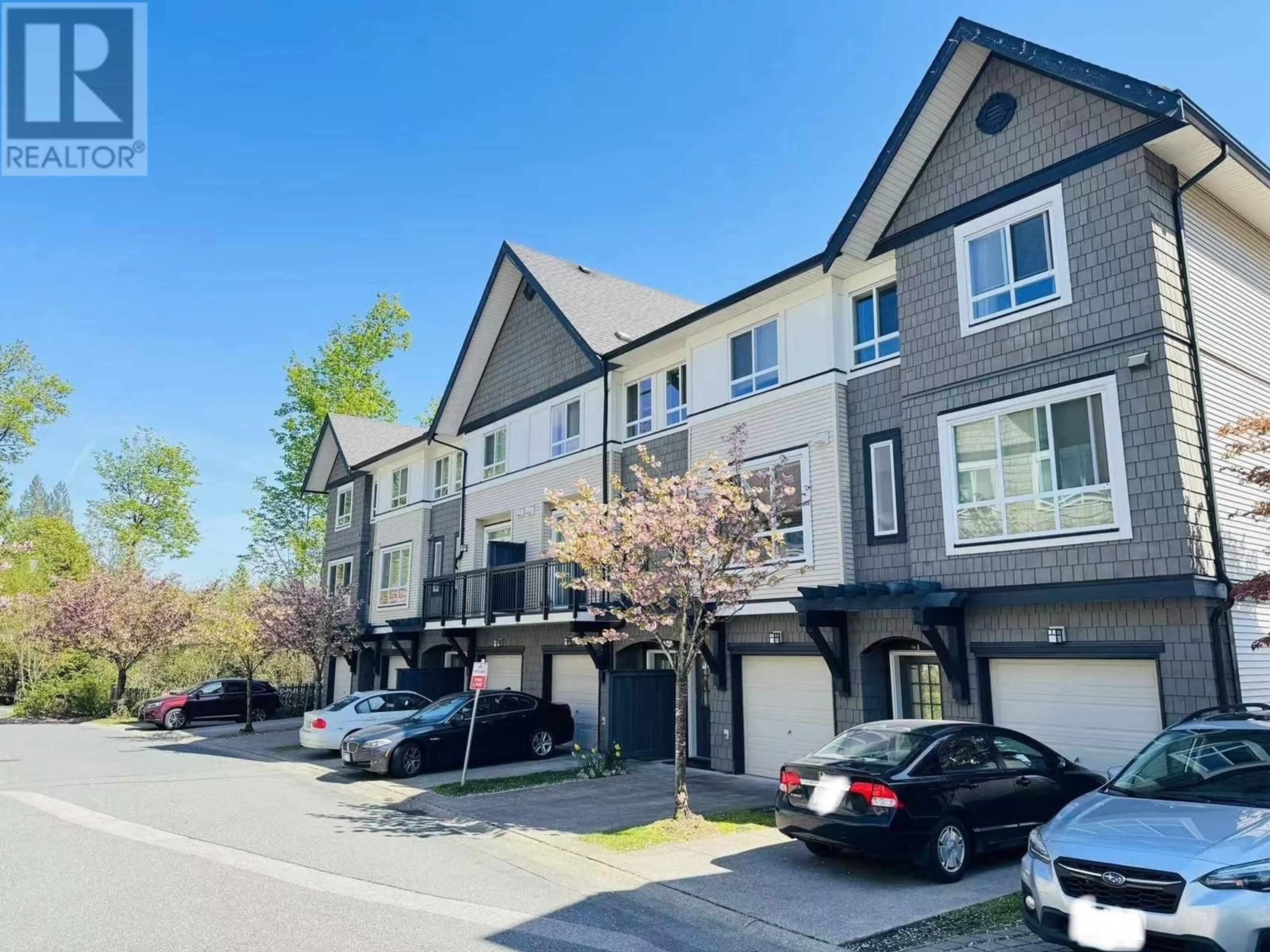 A pic from outside/outdoor area/front of a property/back of a property/a pic from drone, street for 12 - 1295 SOBALL STREET, Coquitlam British Columbia V3E0G9