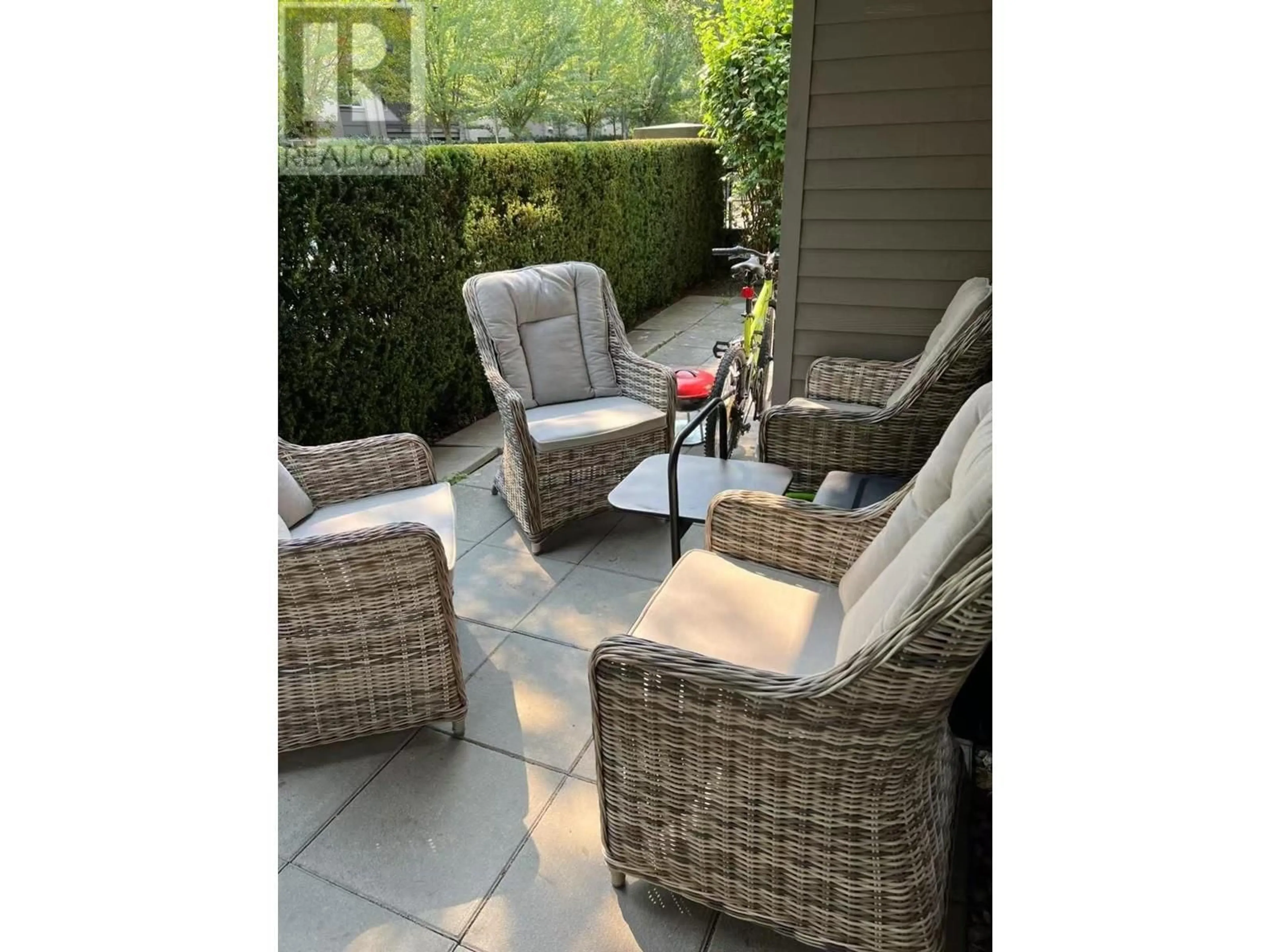 Patio, street for 122 - 5777 BIRNEY AVENUE, Vancouver British Columbia V6S0A4