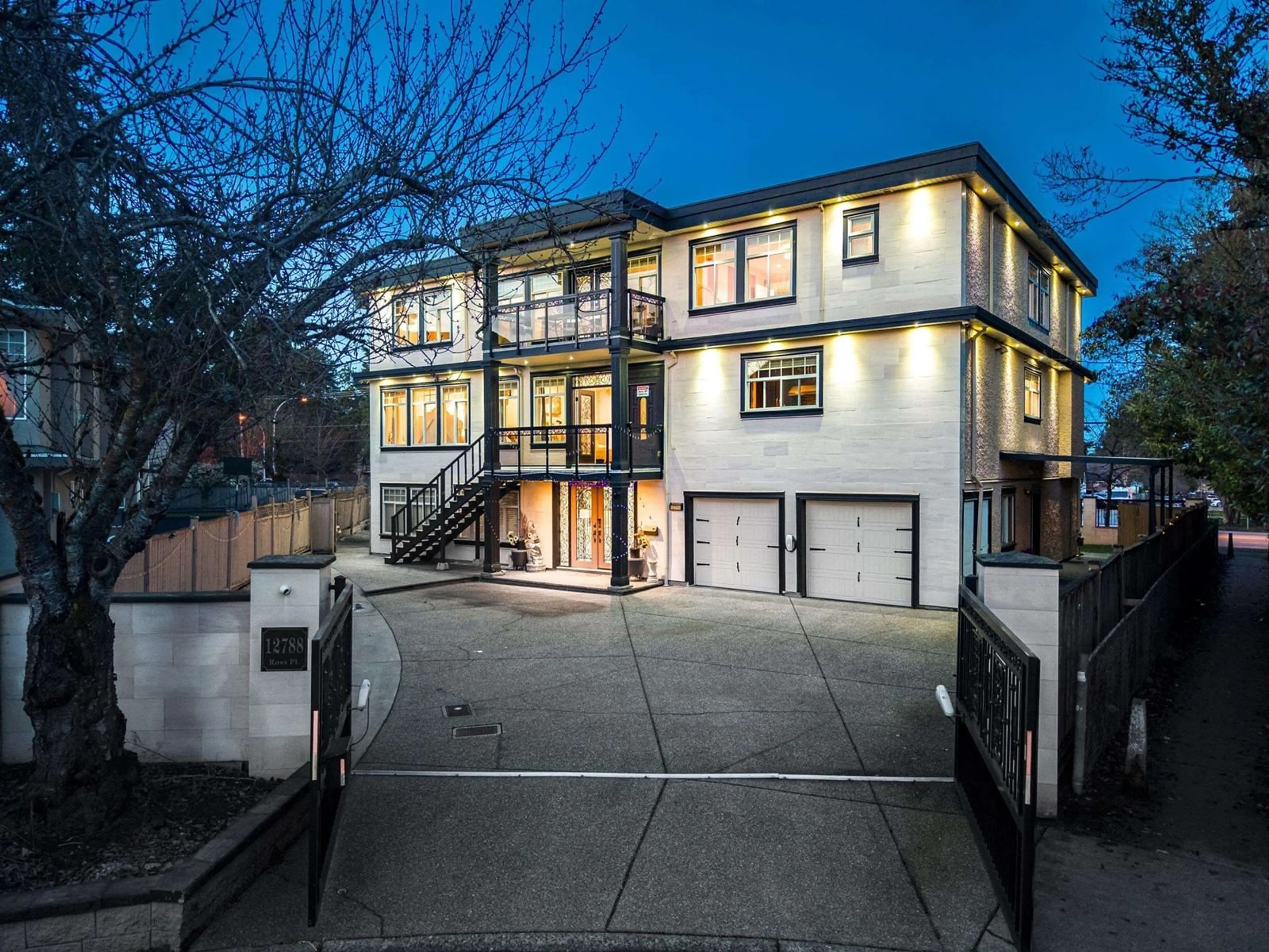 Home with brick exterior material, street for 12788 ROSS, Surrey British Columbia V3V6E1