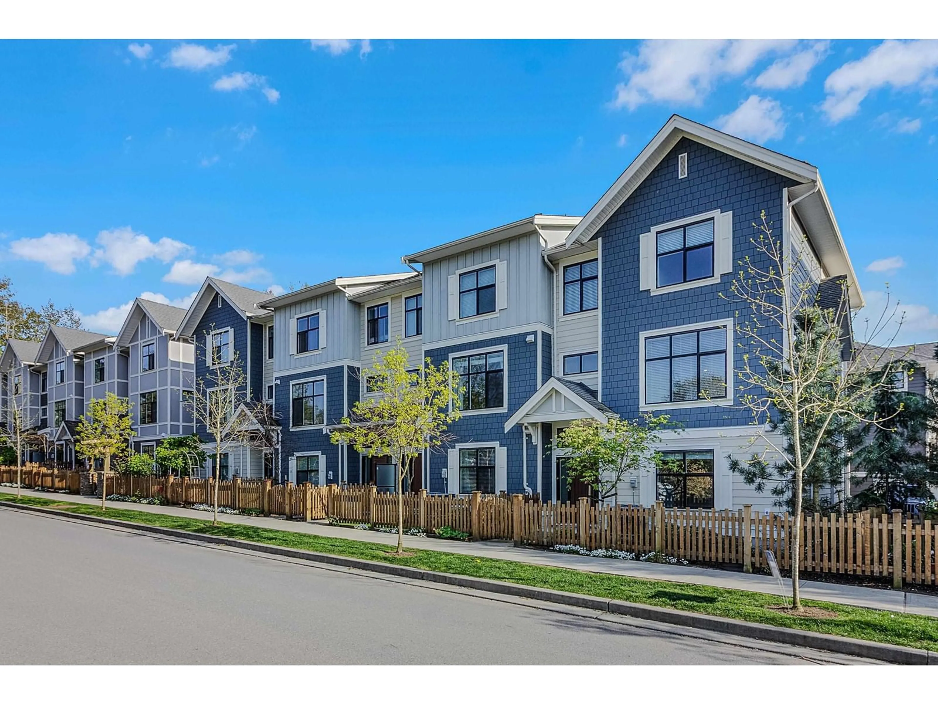 A pic from outside/outdoor area/front of a property/back of a property/a pic from drone, street for 50 - 20327 72B, Langley British Columbia V2Y4J6
