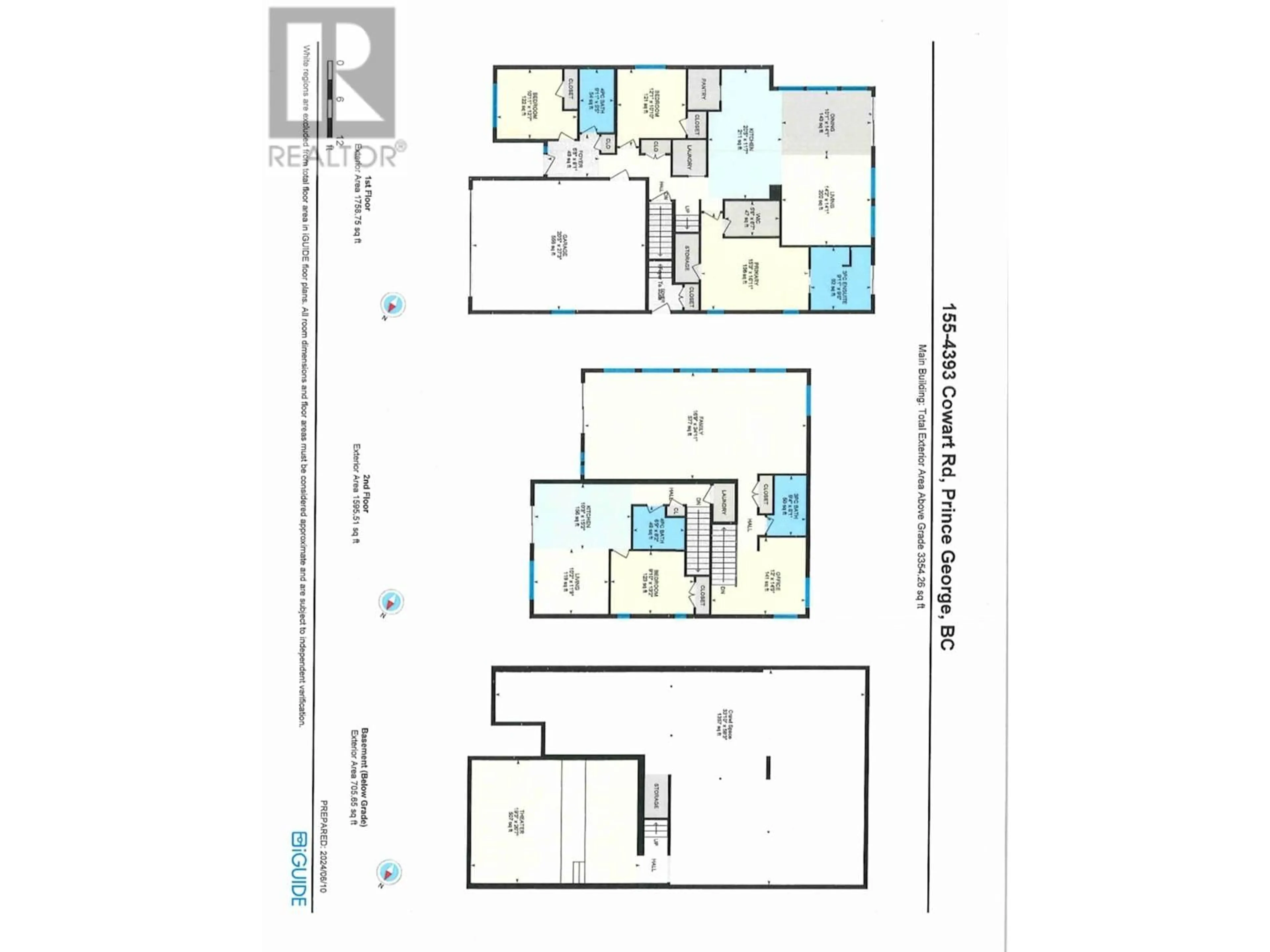Floor plan for 155 - 4393 COWART ROAD, Prince George British Columbia V2N0H8