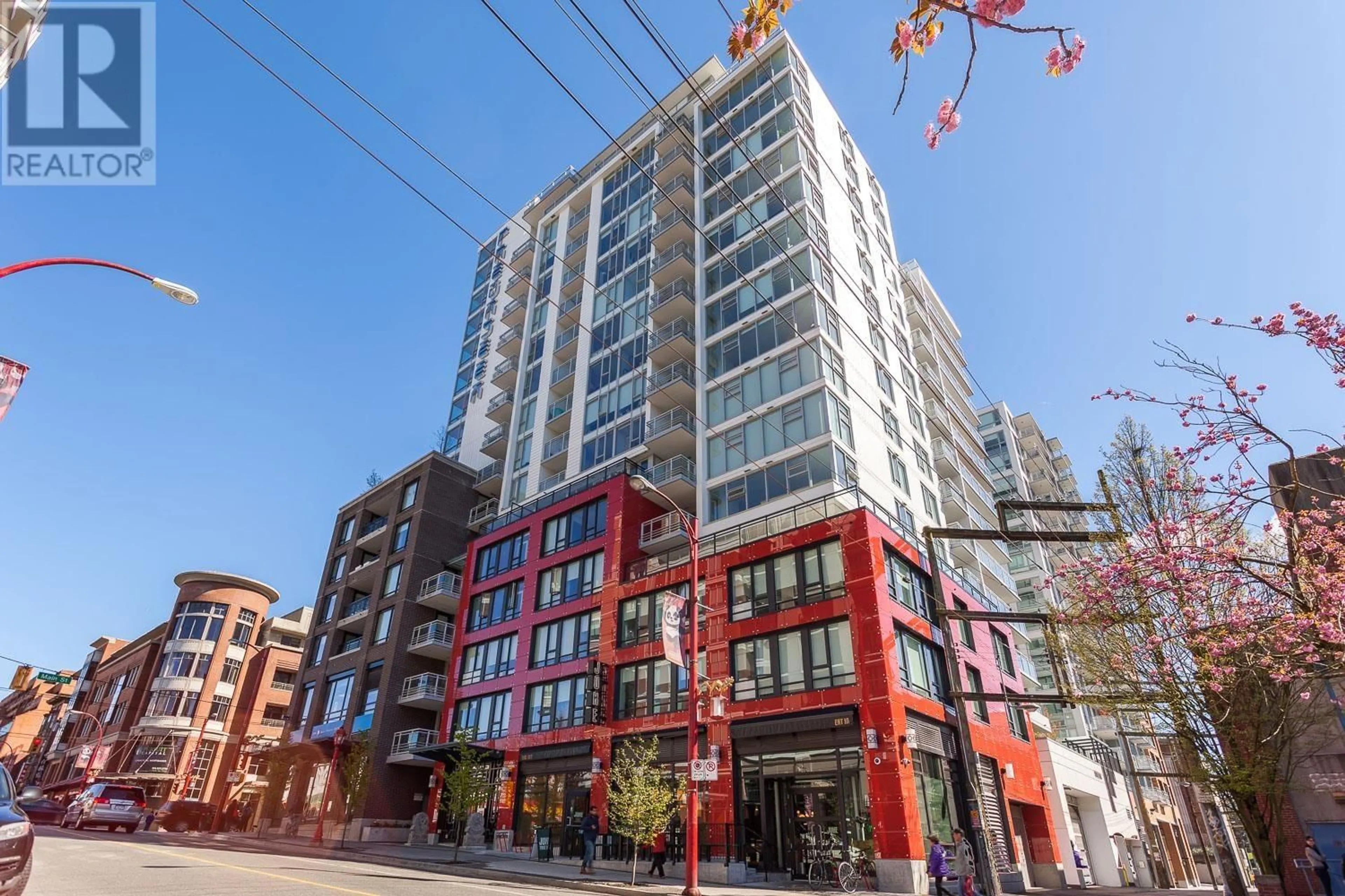 Patio, building for 507 - 188 KEEFER STREET, Vancouver British Columbia V6A0E3