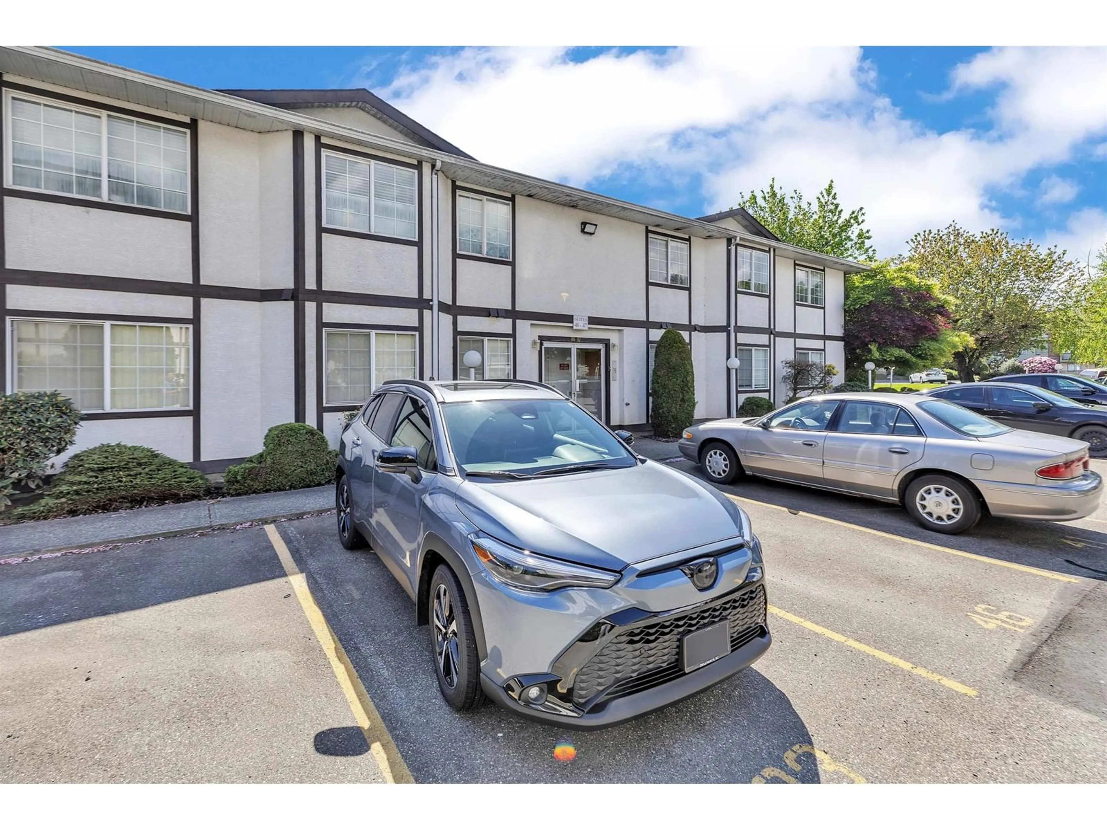 A pic from outside/outdoor area/front of a property/back of a property/a pic from drone, street for 46 - 45655 MCINTOSH DRIVE, Chilliwack British Columbia V2P6V4