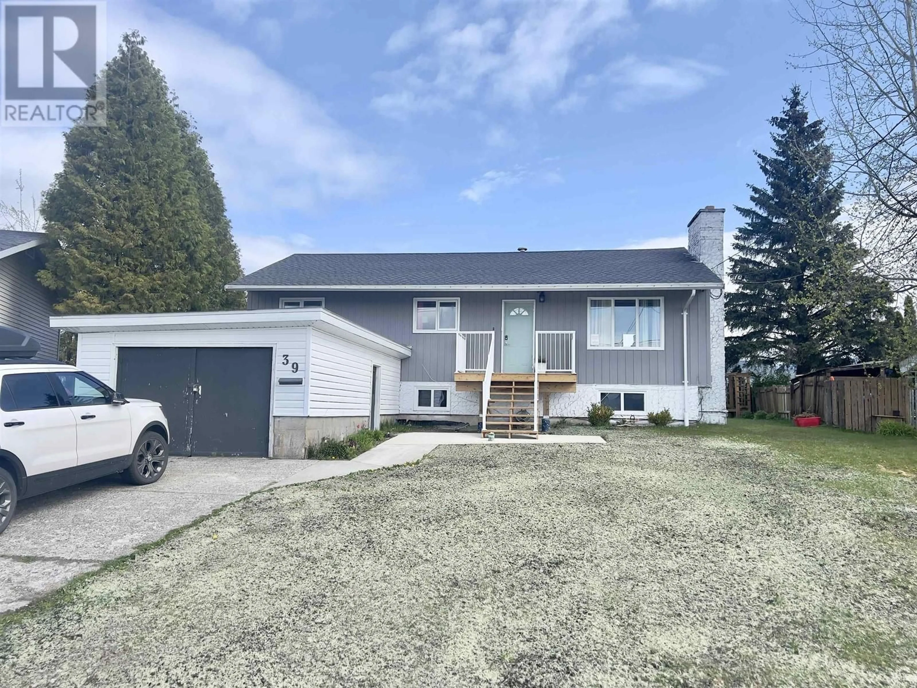 A pic from outside/outdoor area/front of a property/back of a property/a pic from drone, street for 39 RALEY STREET, Kitimat British Columbia V8C1G9