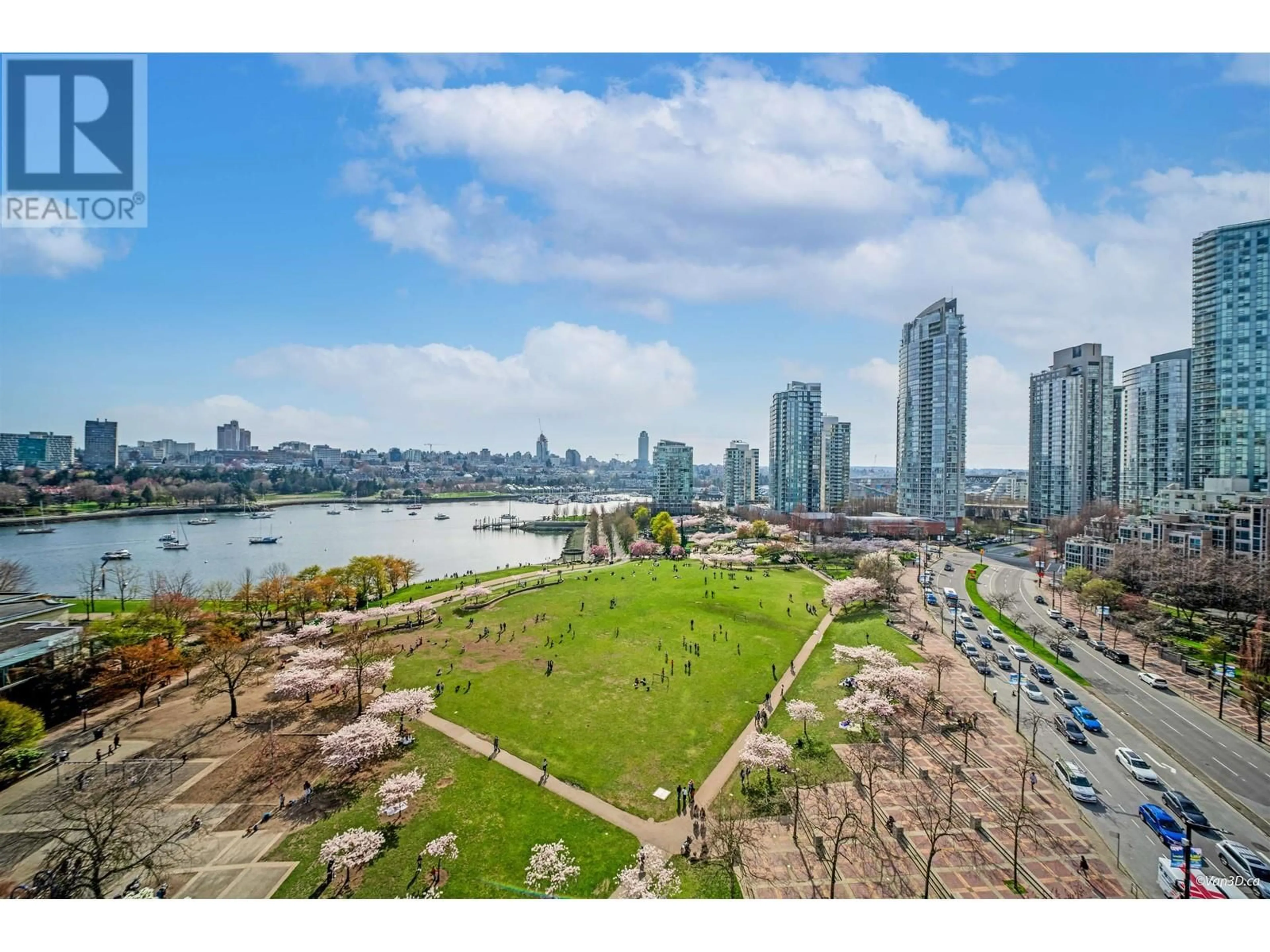 A pic from outside/outdoor area/front of a property/back of a property/a pic from drone, water/lake/river/ocean view for 13B - 199 DRAKE STREET, Vancouver British Columbia V6Z2T9