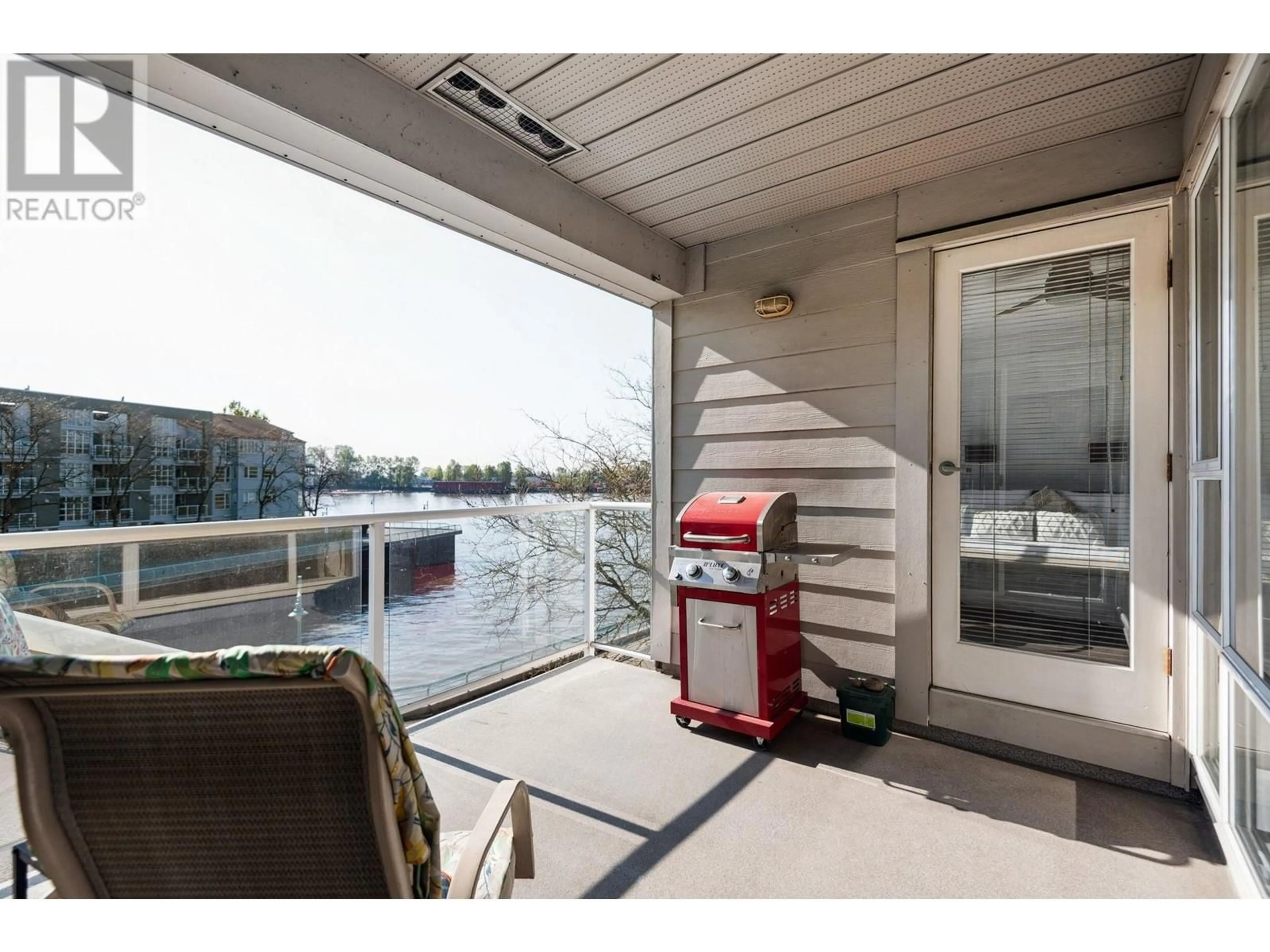 Patio, water/lake/river/ocean view for 311 - 1990 KENT AVENUE SOUTH, Vancouver British Columbia V5P4X5