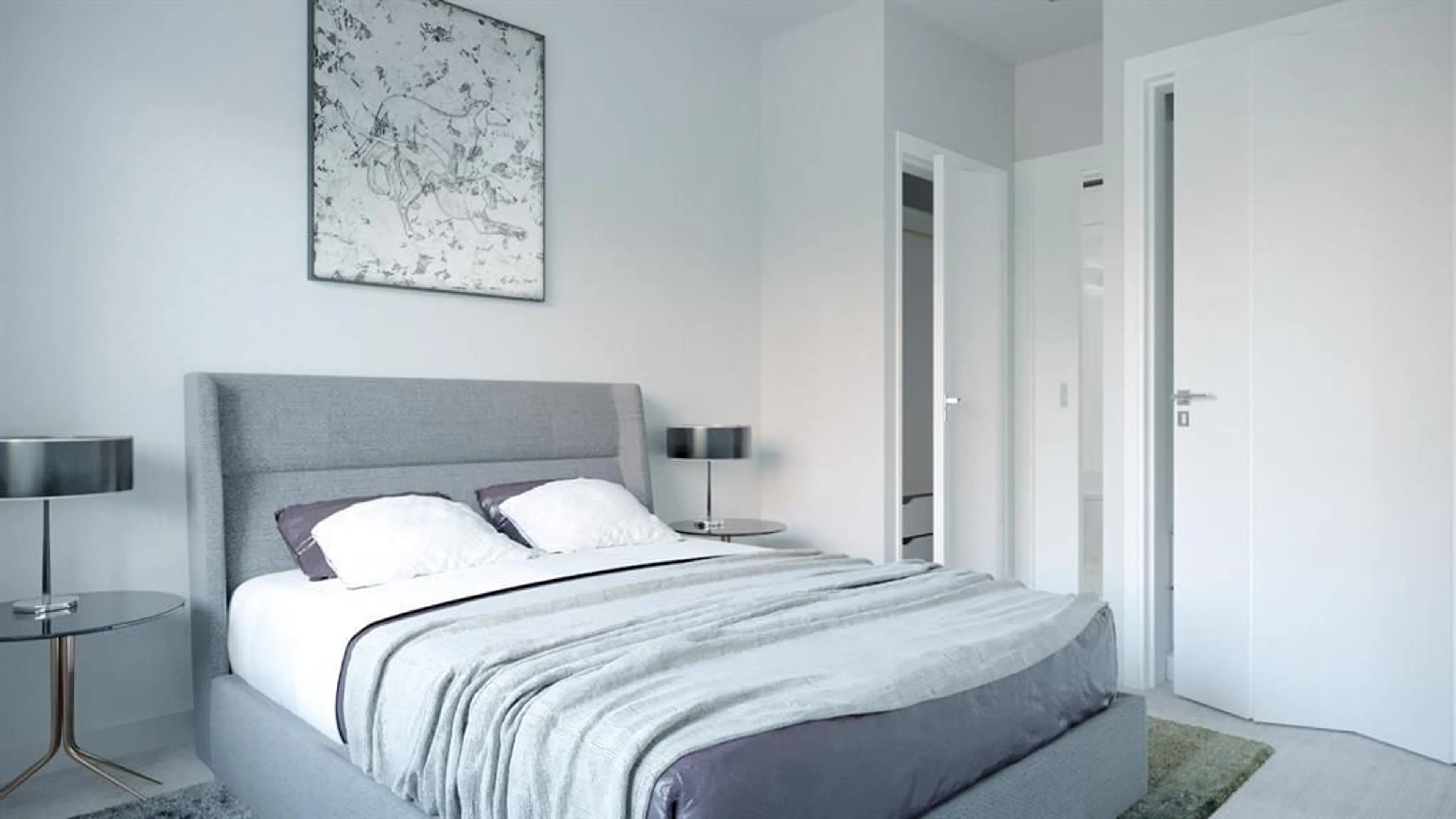 Bedroom with bed, unknown for 202 - 10786 140, Surrey British Columbia V0V0V0