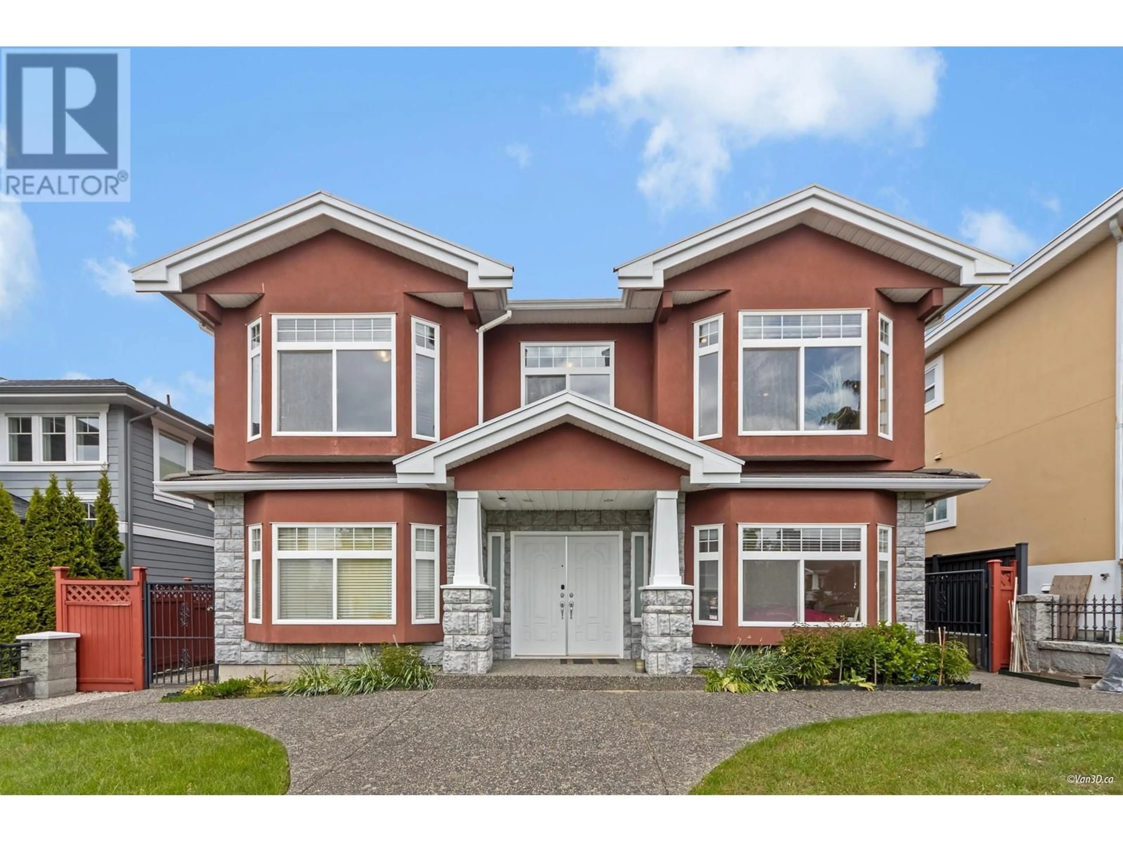 Home with brick exterior material, street for 4263 KITCHENER STREET, Burnaby British Columbia V5C3M4