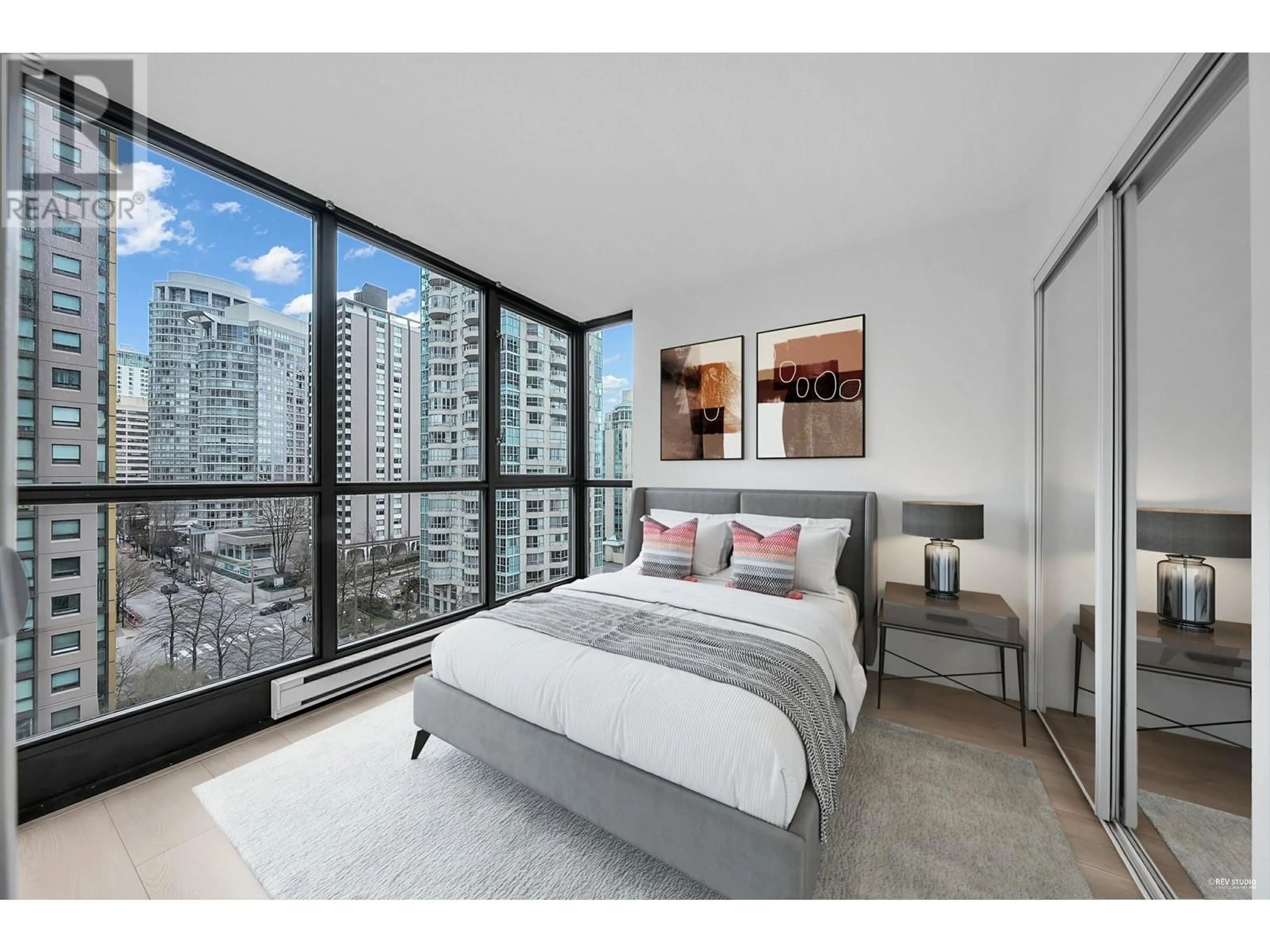 Bedroom with bed, unknown for 1106 - 1367 ALBERNI STREET, Vancouver British Columbia V6E4R9