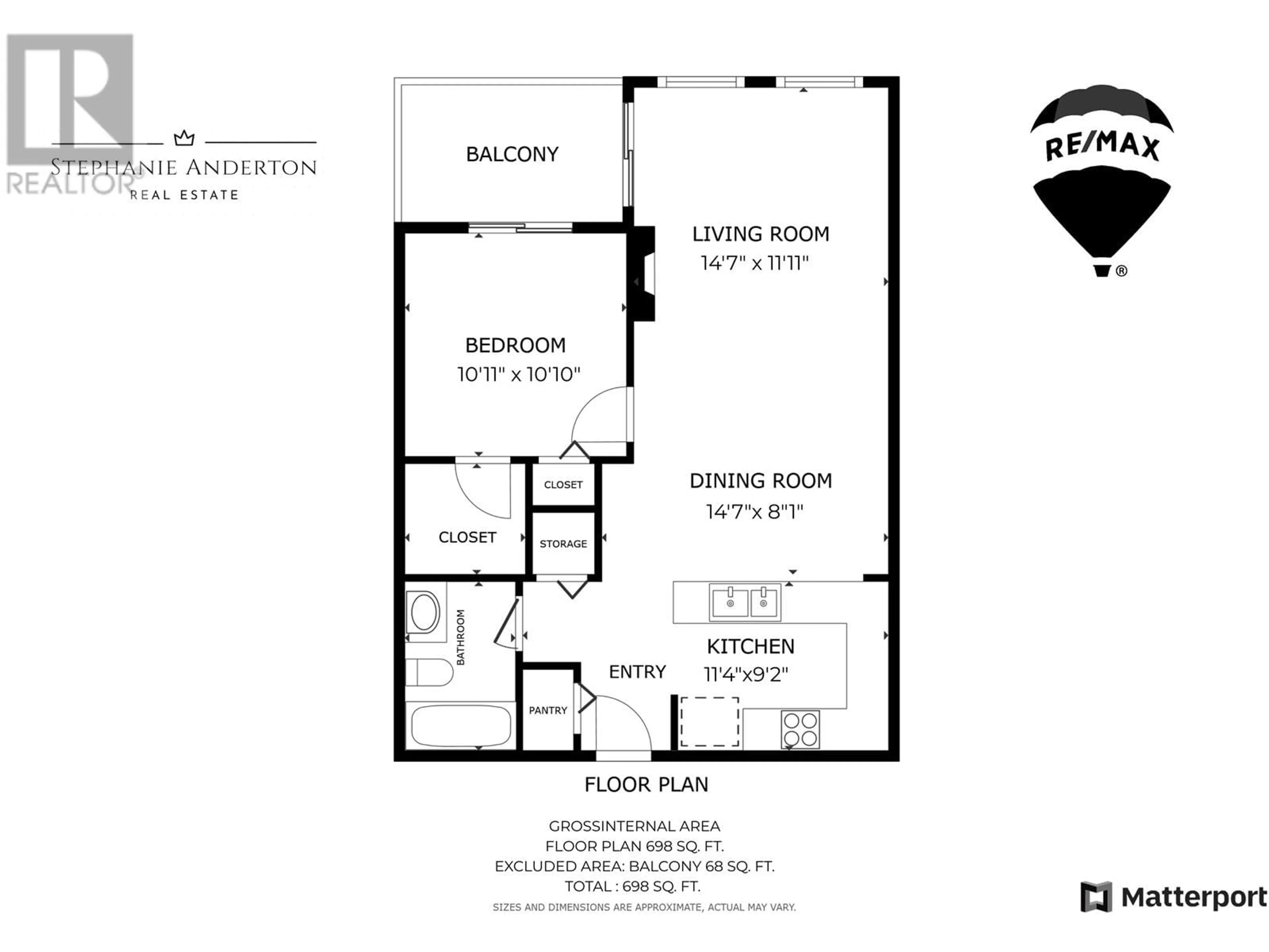 Floor plan for 419 - 101 MORRISSEY ROAD, Port Moody British Columbia V3H0E6