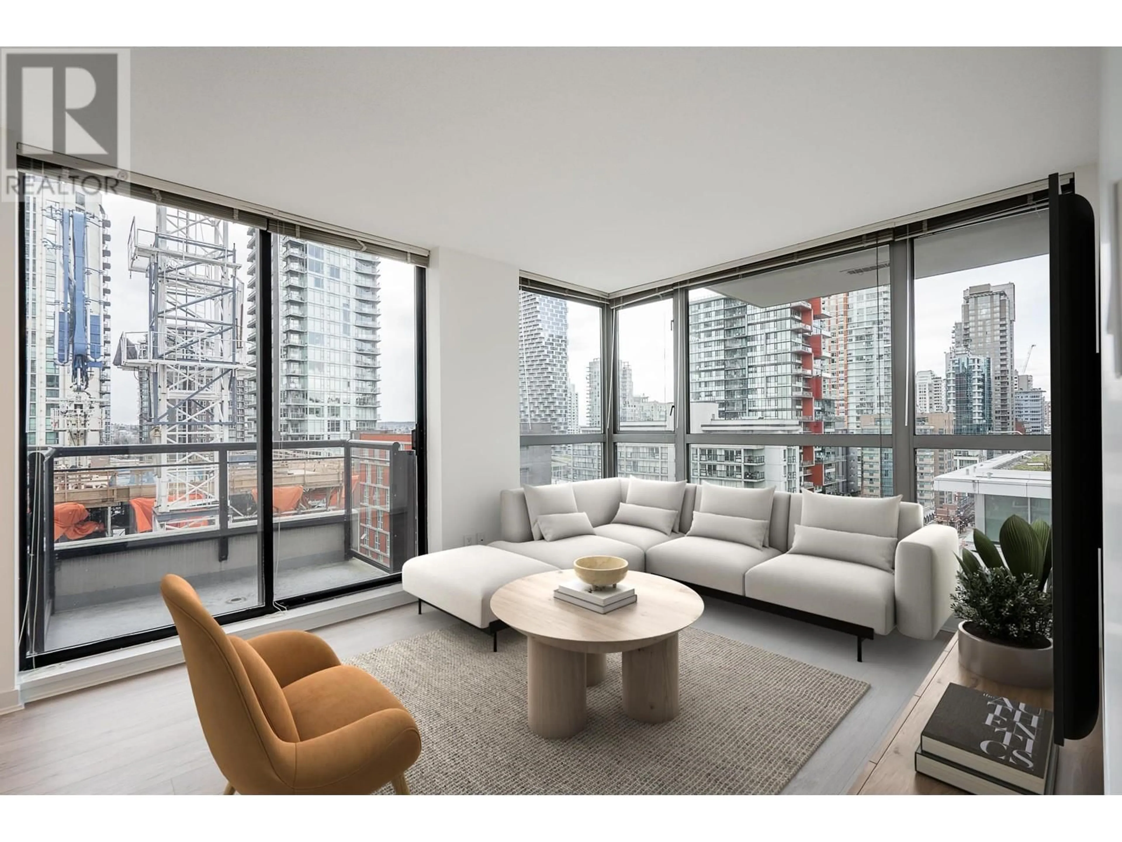 Living room with furniture, unknown for 1608 - 1295 RICHARDS STREET, Vancouver British Columbia V6B1B7