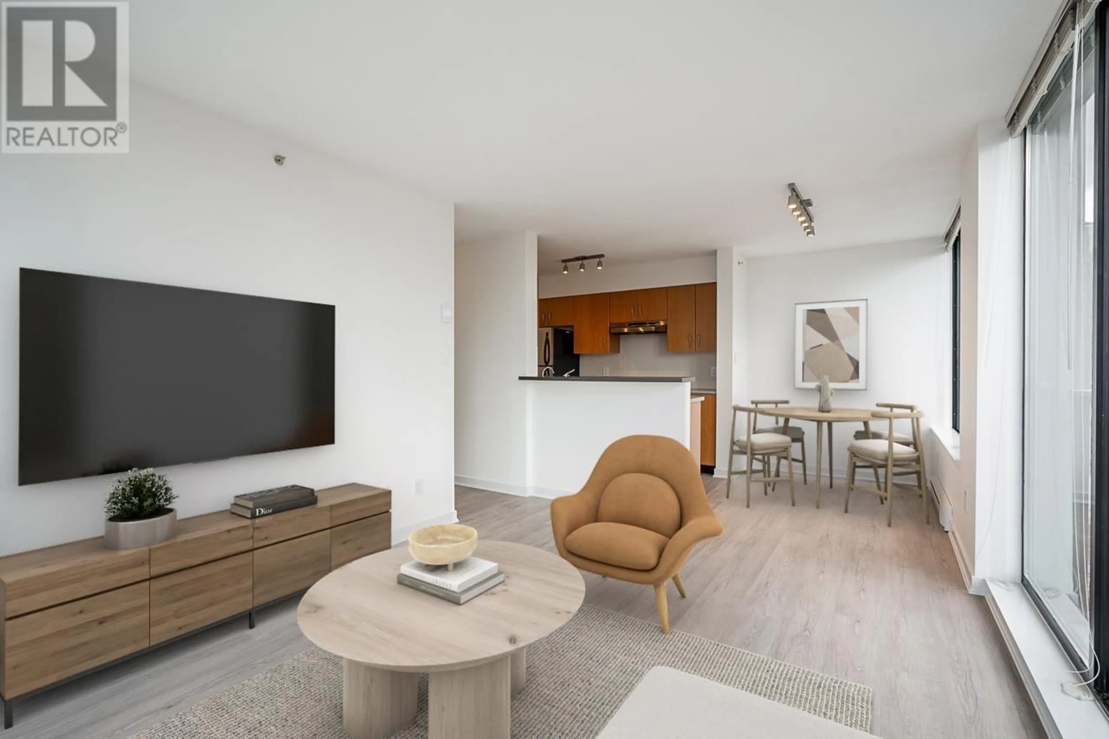 Living room with furniture, unknown for 1608 - 1295 RICHARDS STREET, Vancouver British Columbia V6B1B7