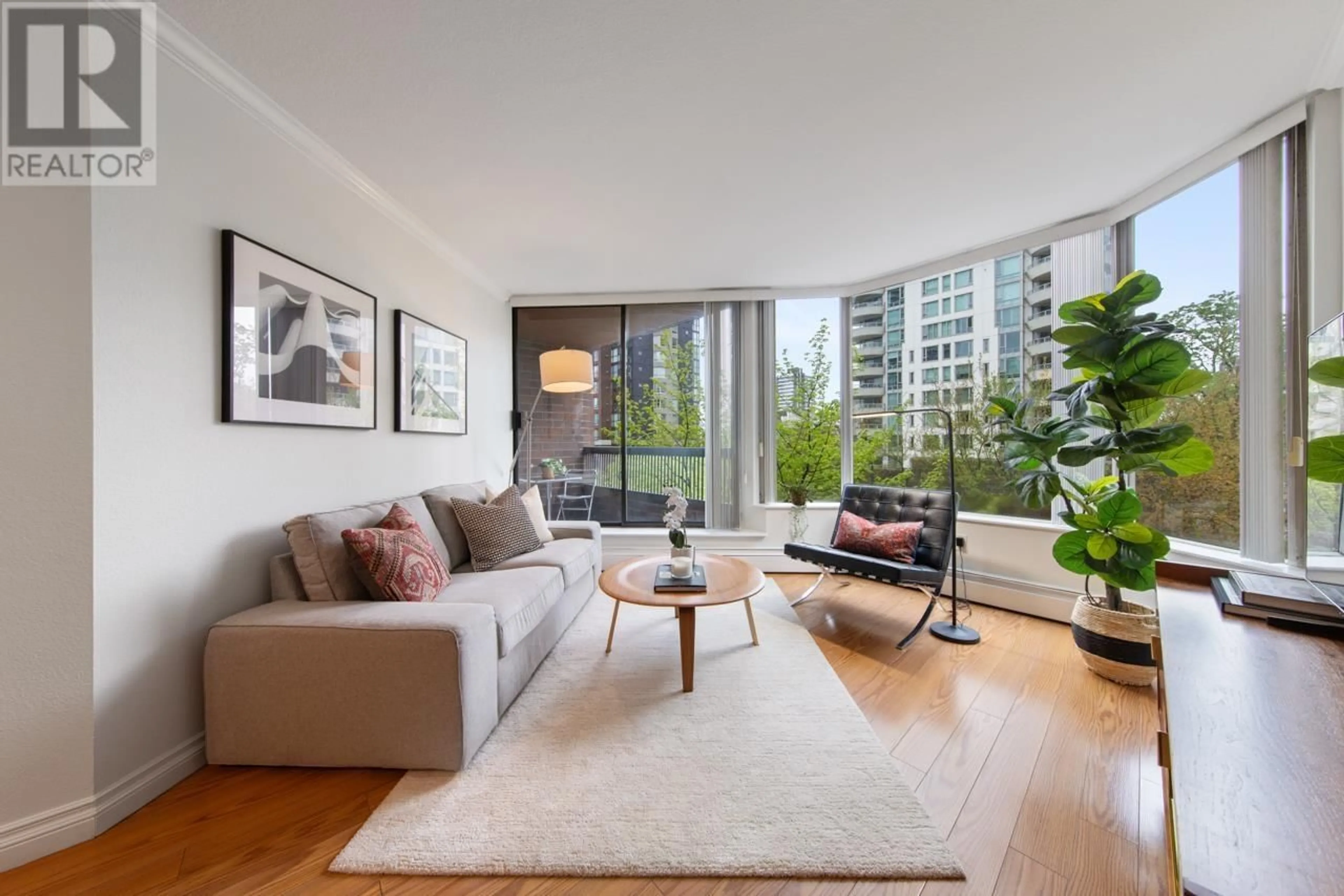 Living room with furniture, unknown for 407 - 1330 BURRARD STREET, Vancouver British Columbia V6Z2B8