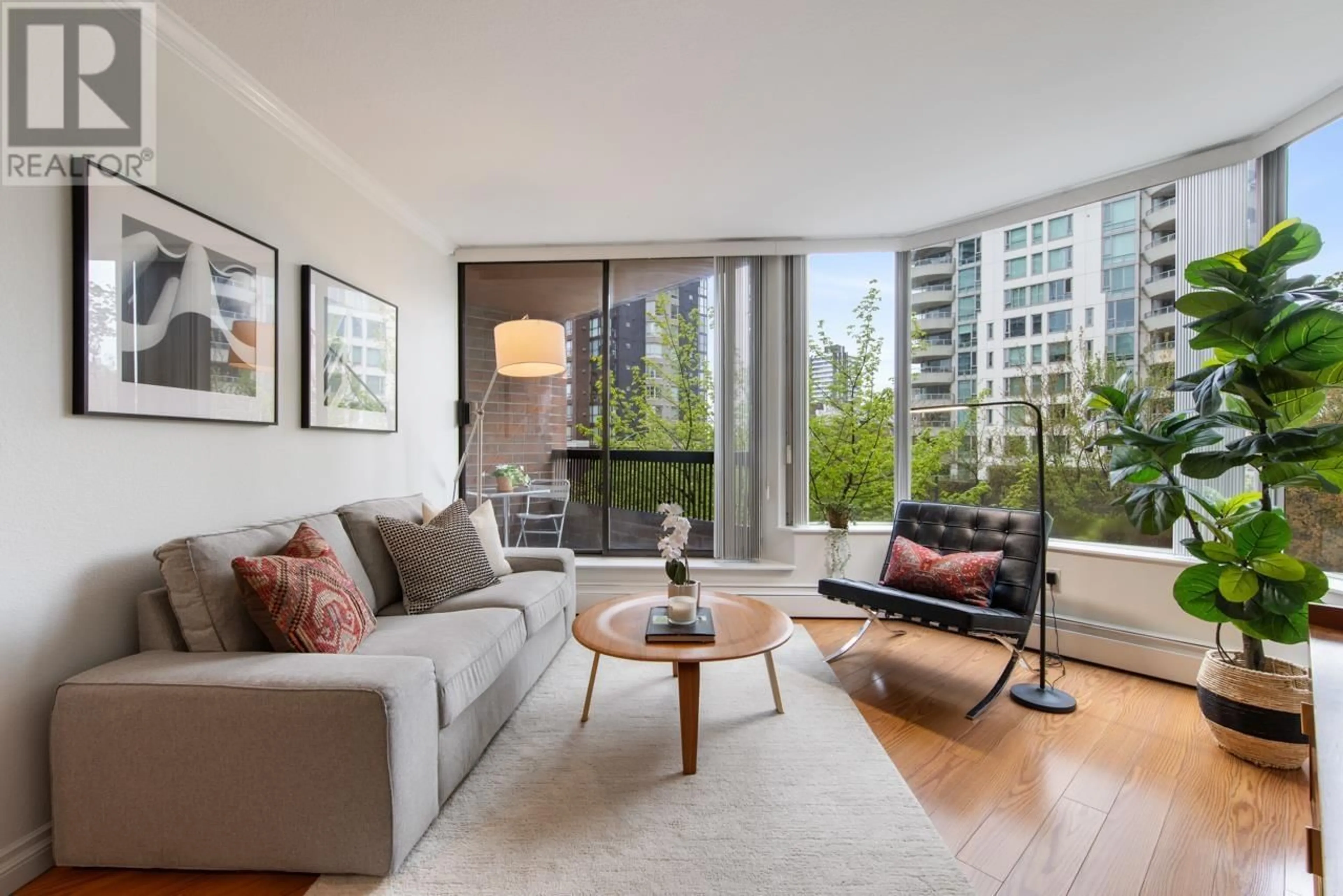 Living room with furniture, unknown for 407 - 1330 BURRARD STREET, Vancouver British Columbia V6Z2B8
