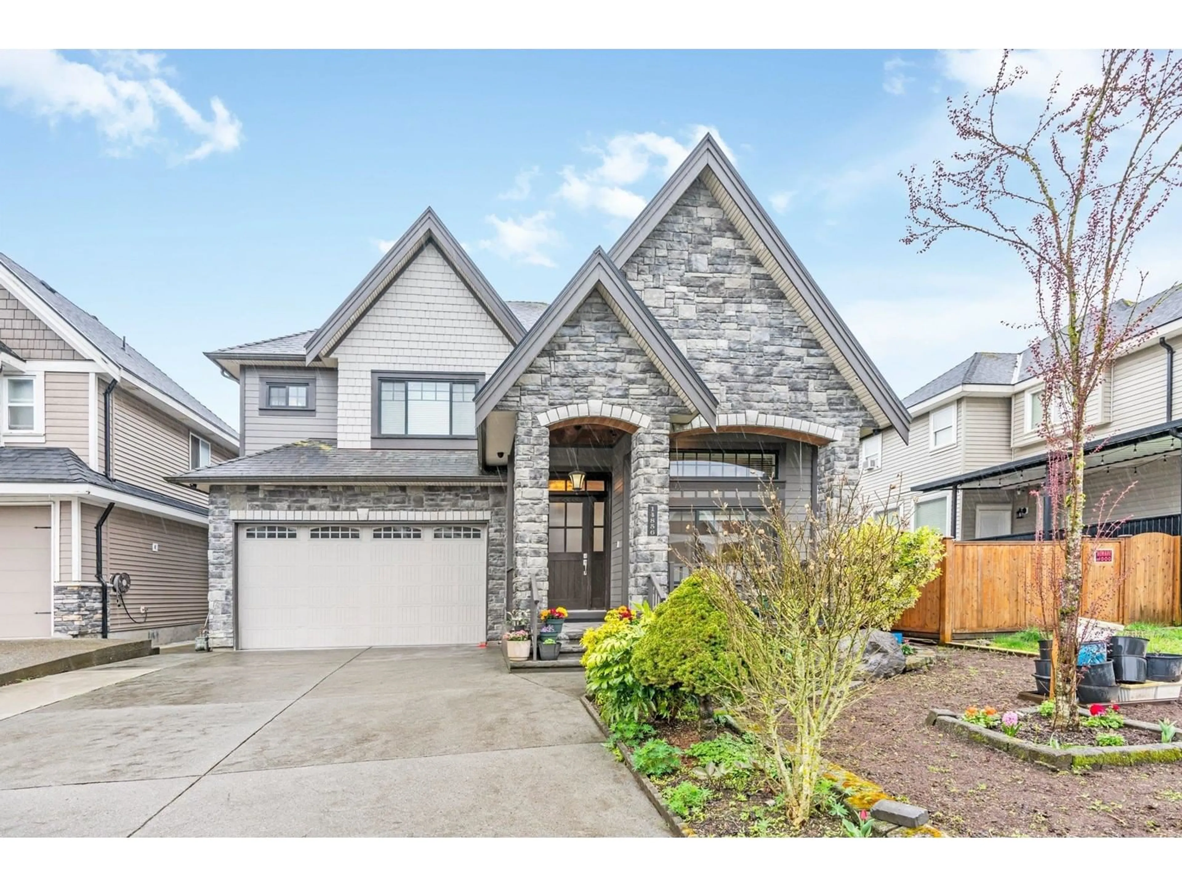Home with brick exterior material, street for 14856 70B, Surrey British Columbia V3S2X3