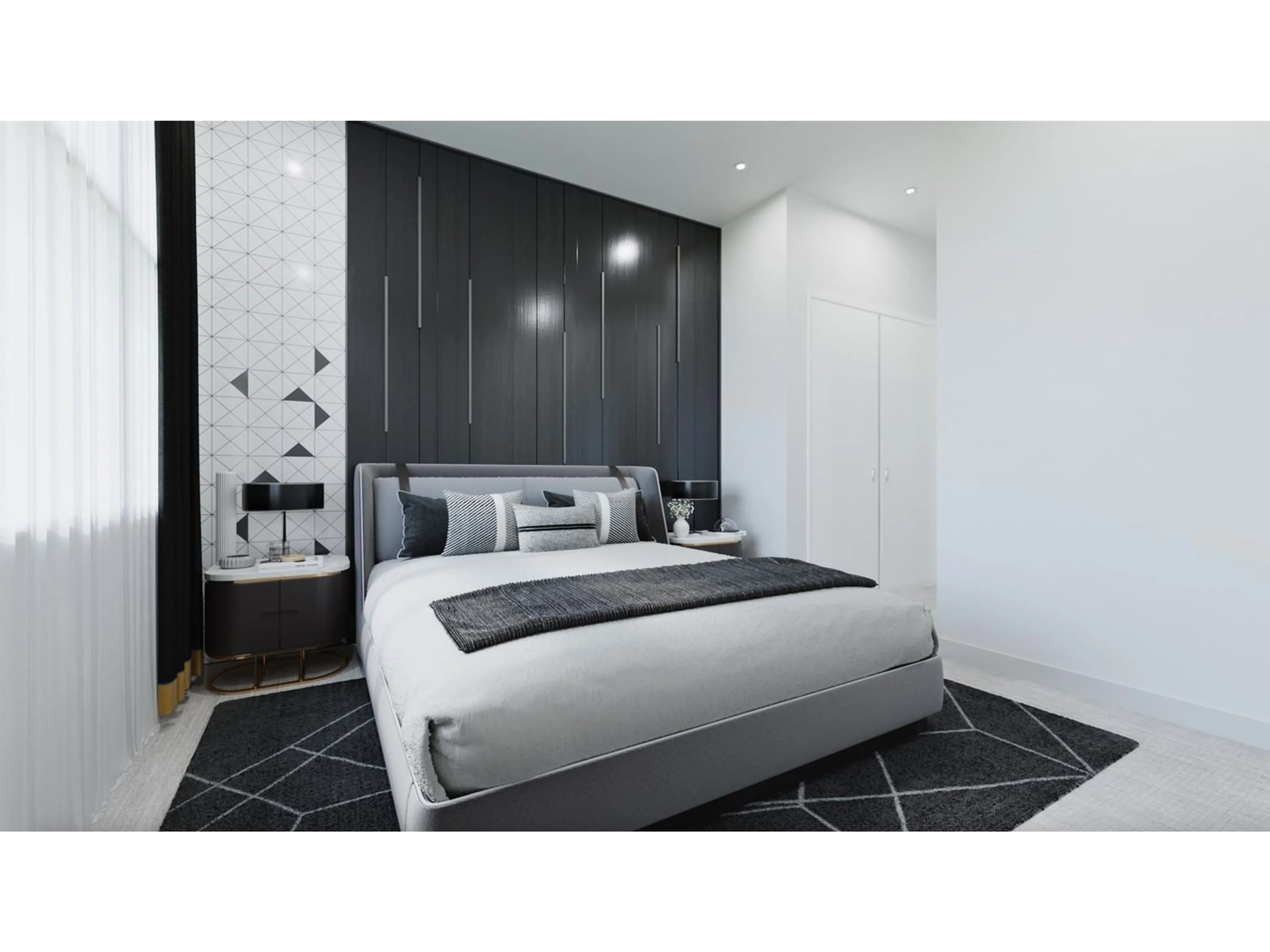 Bedroom with bed, unknown for 415 - 163 175A, Surrey British Columbia V0V0V0