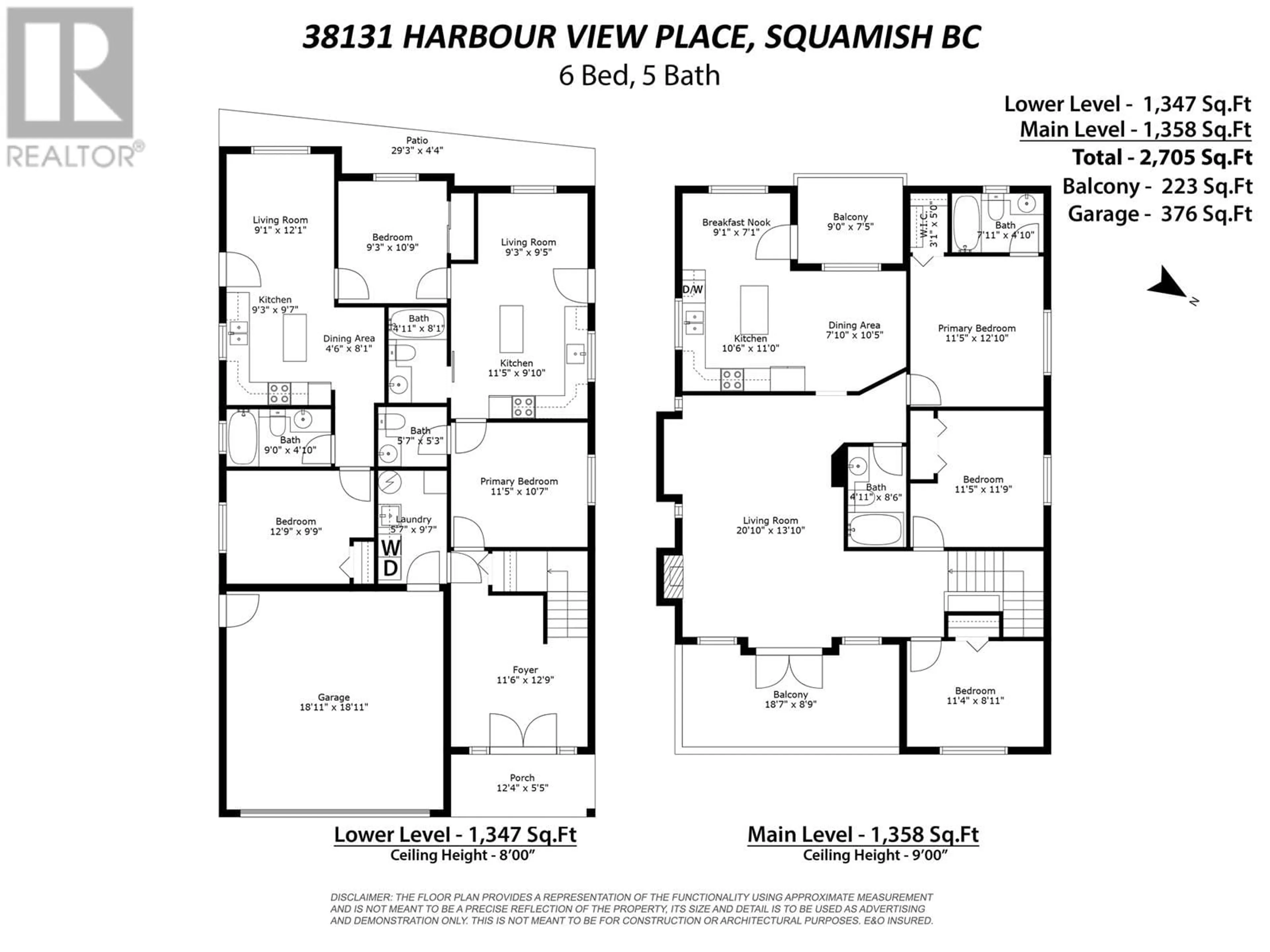 Floor plan for 38131 HARBOUR VIEW PLACE, Squamish British Columbia V8B0J2