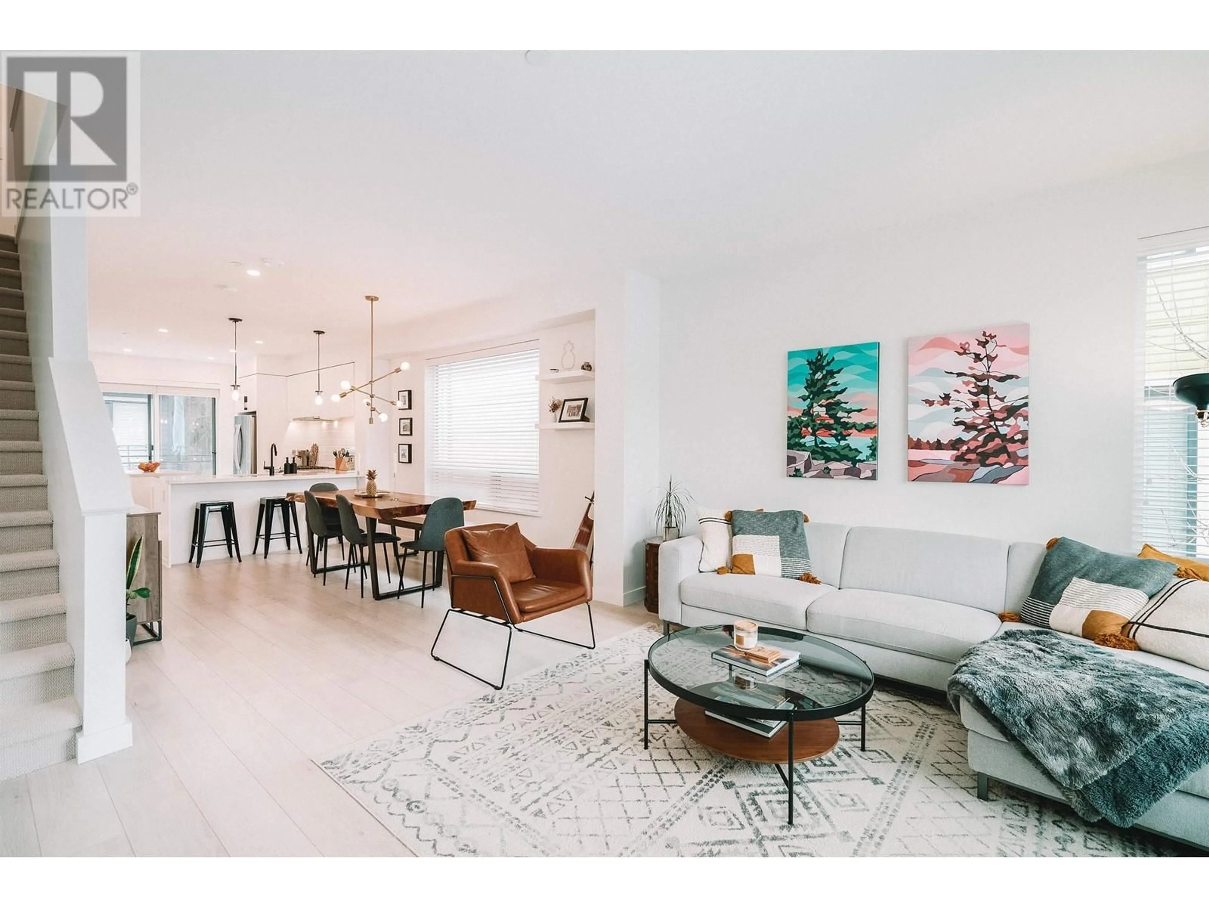 Living room with furniture, unknown for 301 - 3105 ST GEORGE STREET, Port Moody British Columbia V3H0J7