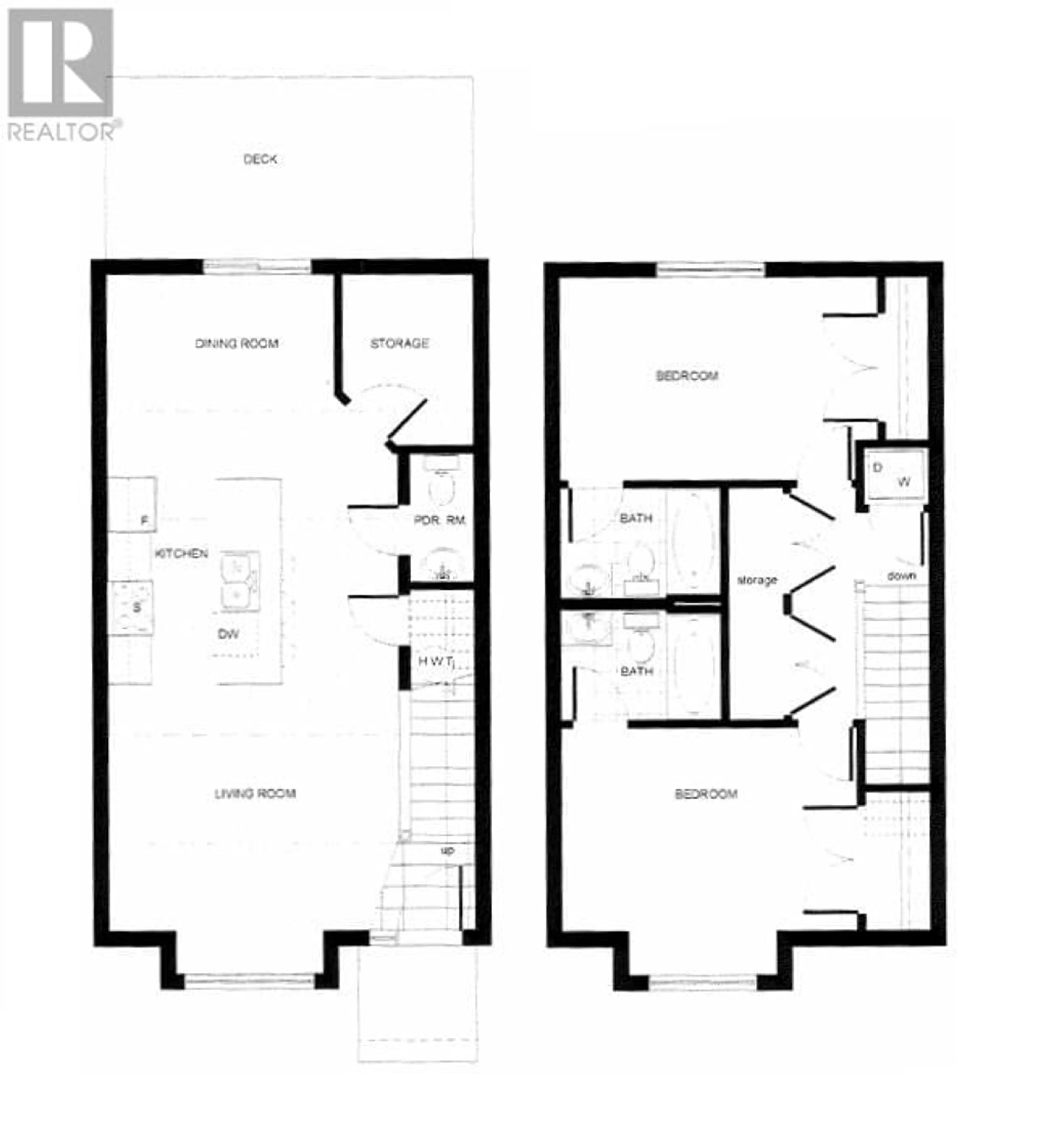 Floor plan for 6 - 3030 PACIFIC STREET, Smithers British Columbia V0J2N0