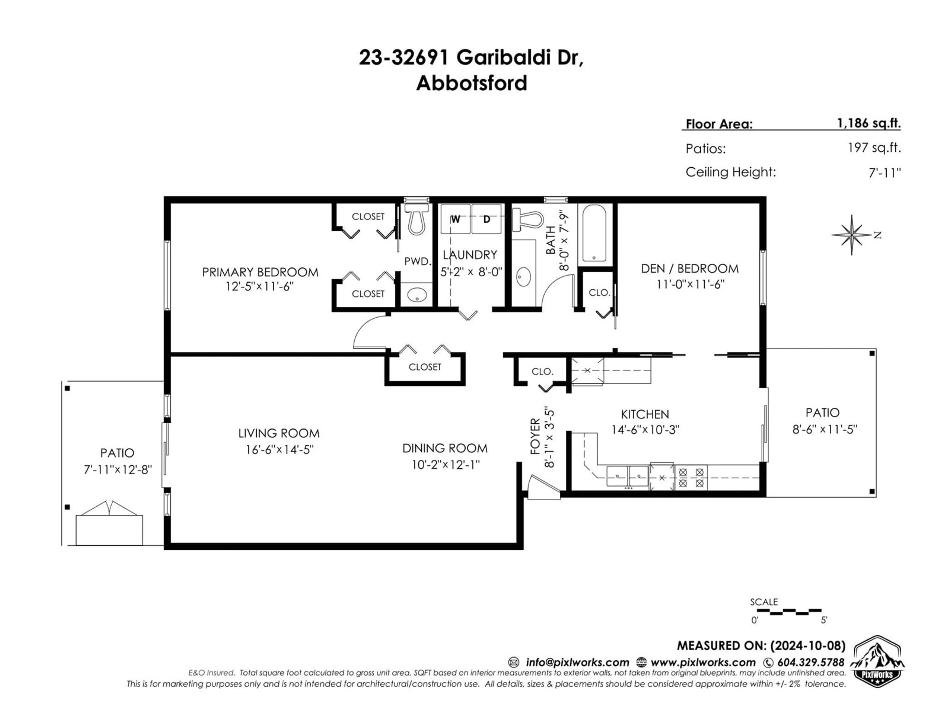 Floor plan for 23 - 32691 GARIBALDI, Abbotsford British Columbia V2T5T7