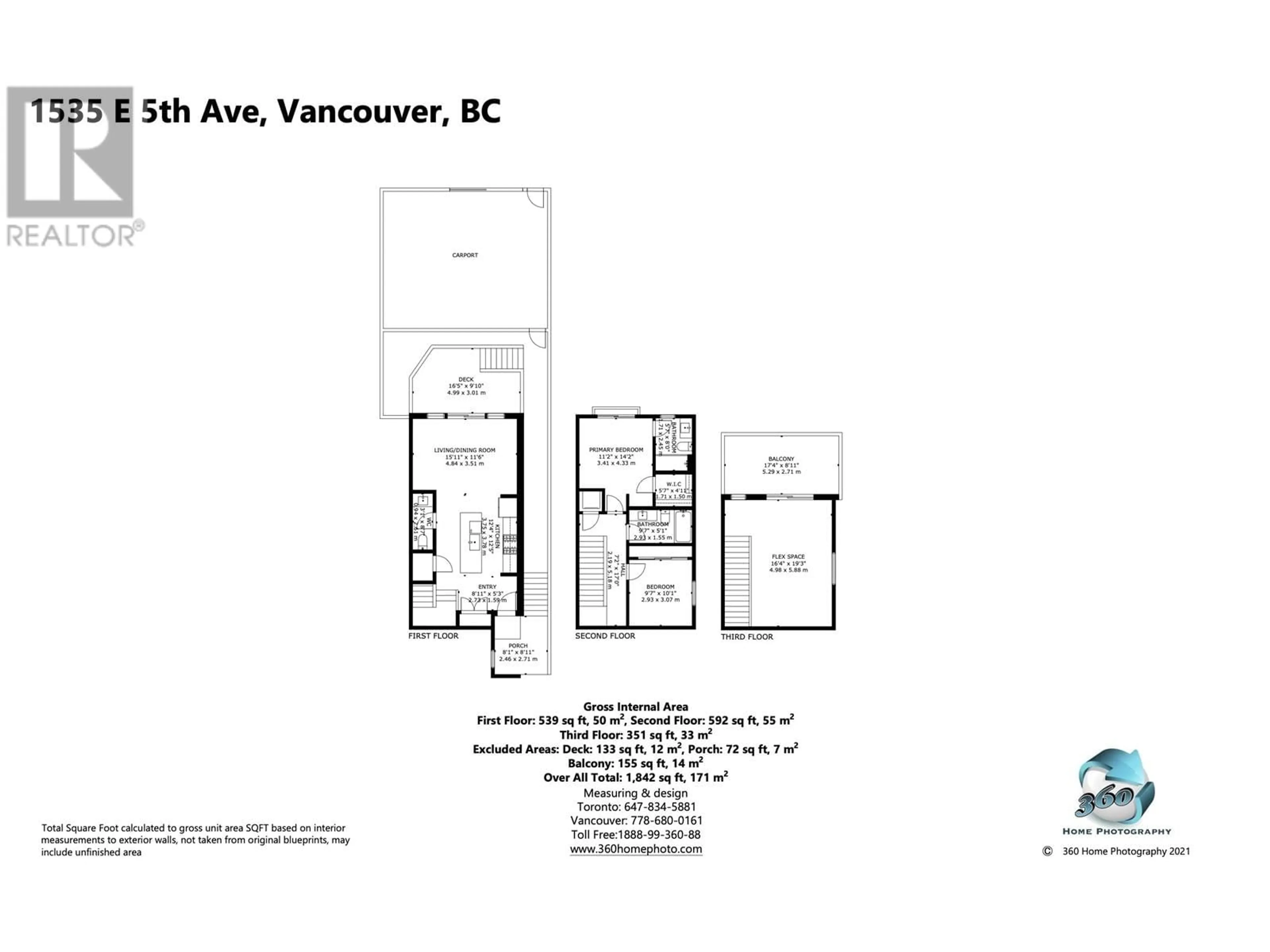 Floor plan for 1535 5TH AVENUE, Vancouver British Columbia V5N1L6