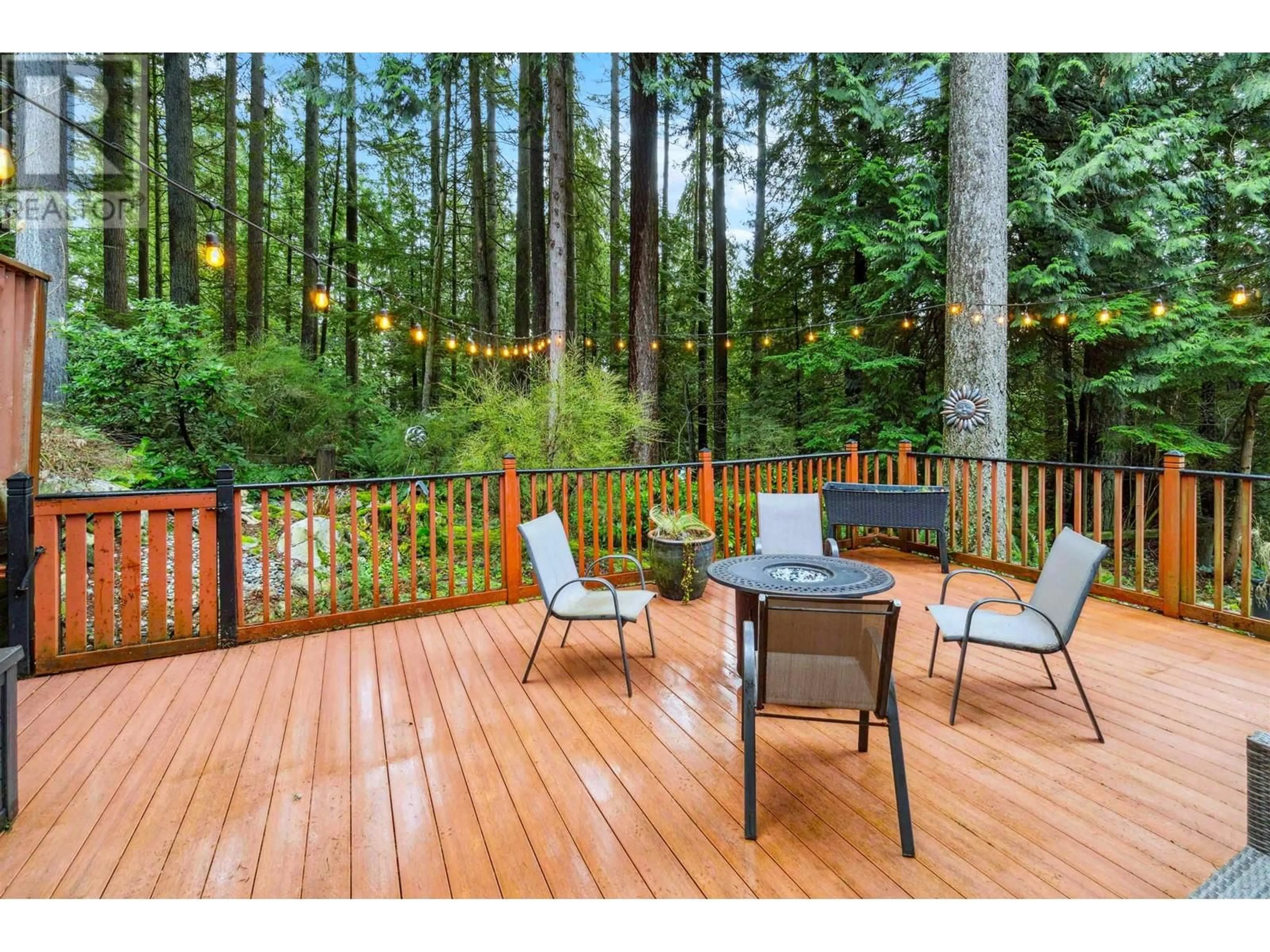 Patio, forest/trees view for 28 DEERWOOD PLACE, Port Moody British Columbia V3H4X7