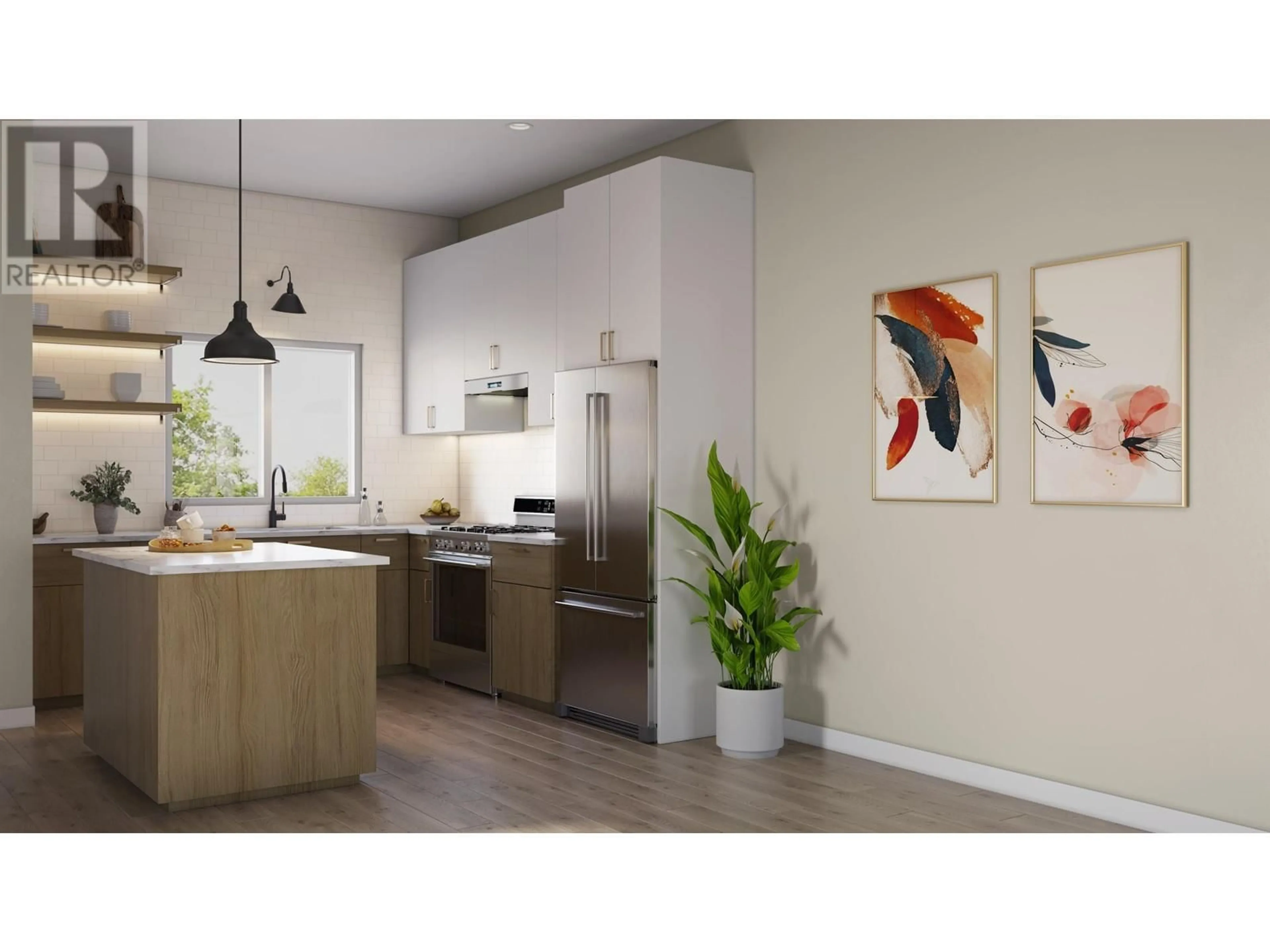 Contemporary kitchen, wood/laminate floor for 8 - 10392 240A STREET, Maple Ridge British Columbia V2W1G3