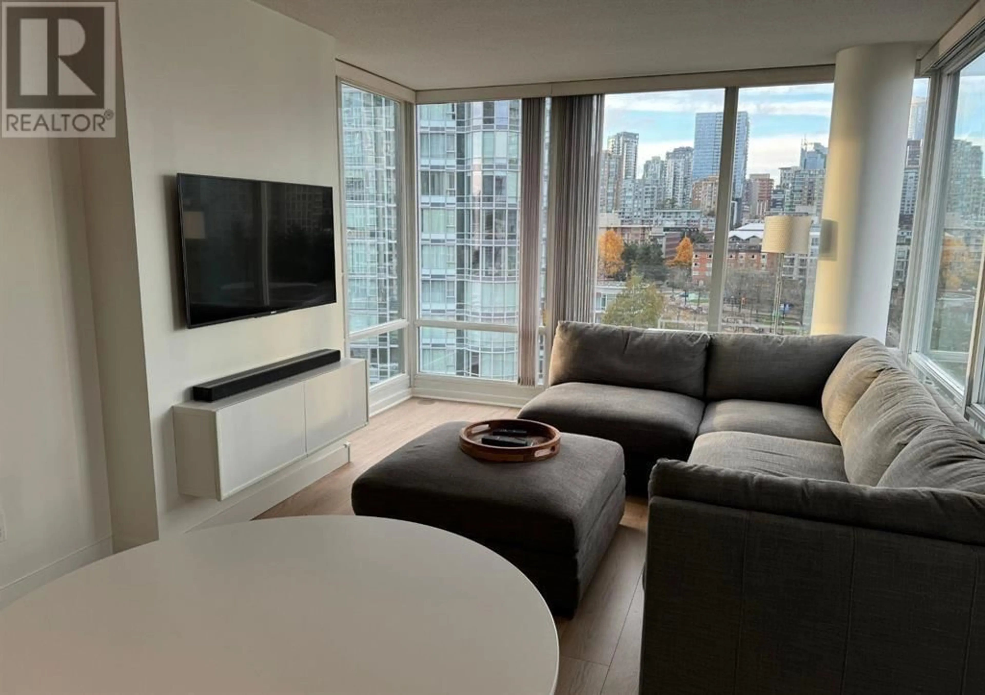 Living room with furniture, unknown for 1101 - 1033 MARINASIDE CRESCENT, Vancouver British Columbia V6Z3A3