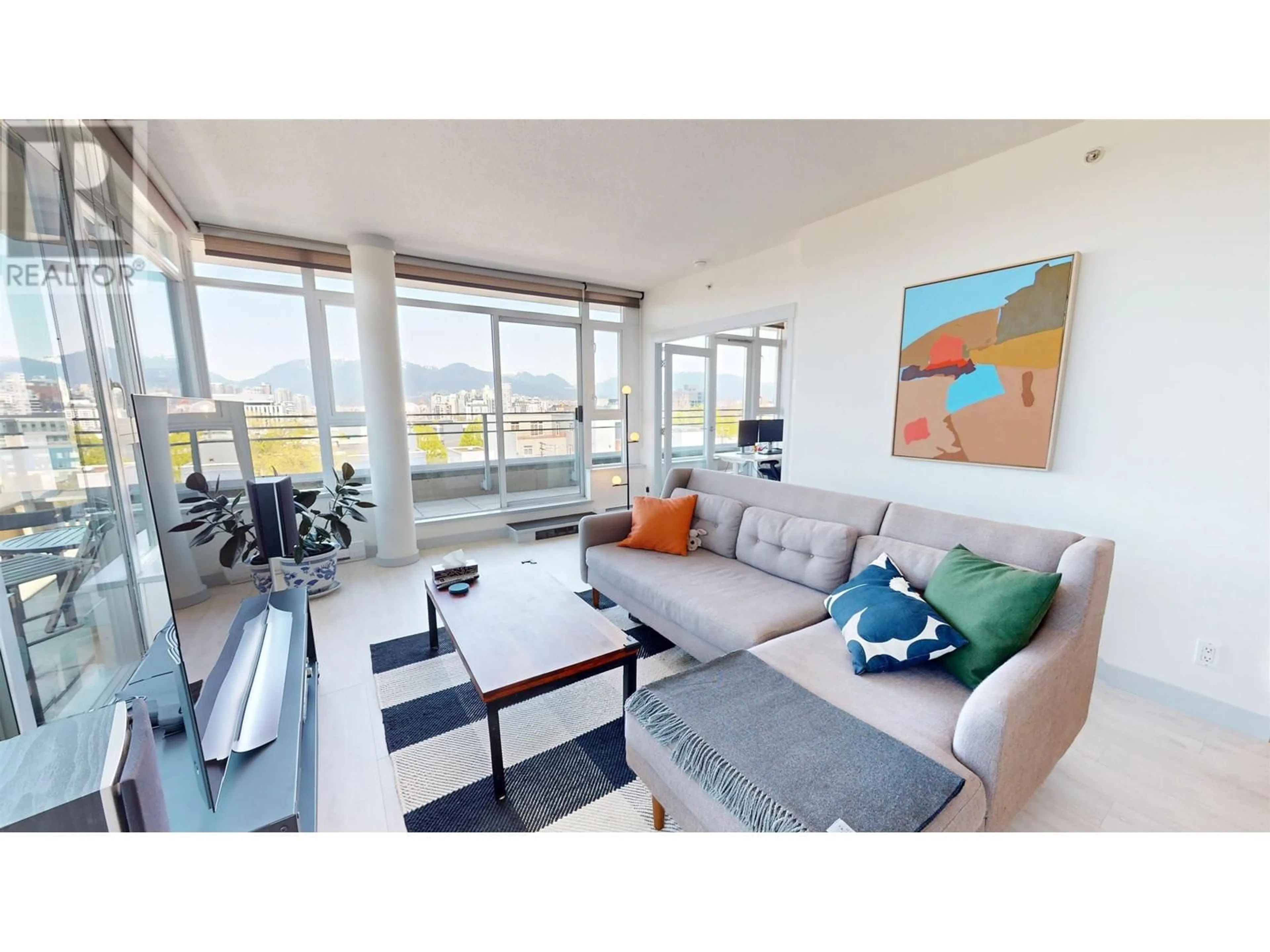Living room with furniture, unknown for 505 - 2520 MANITOBA STREET, Vancouver British Columbia V5Y3A6