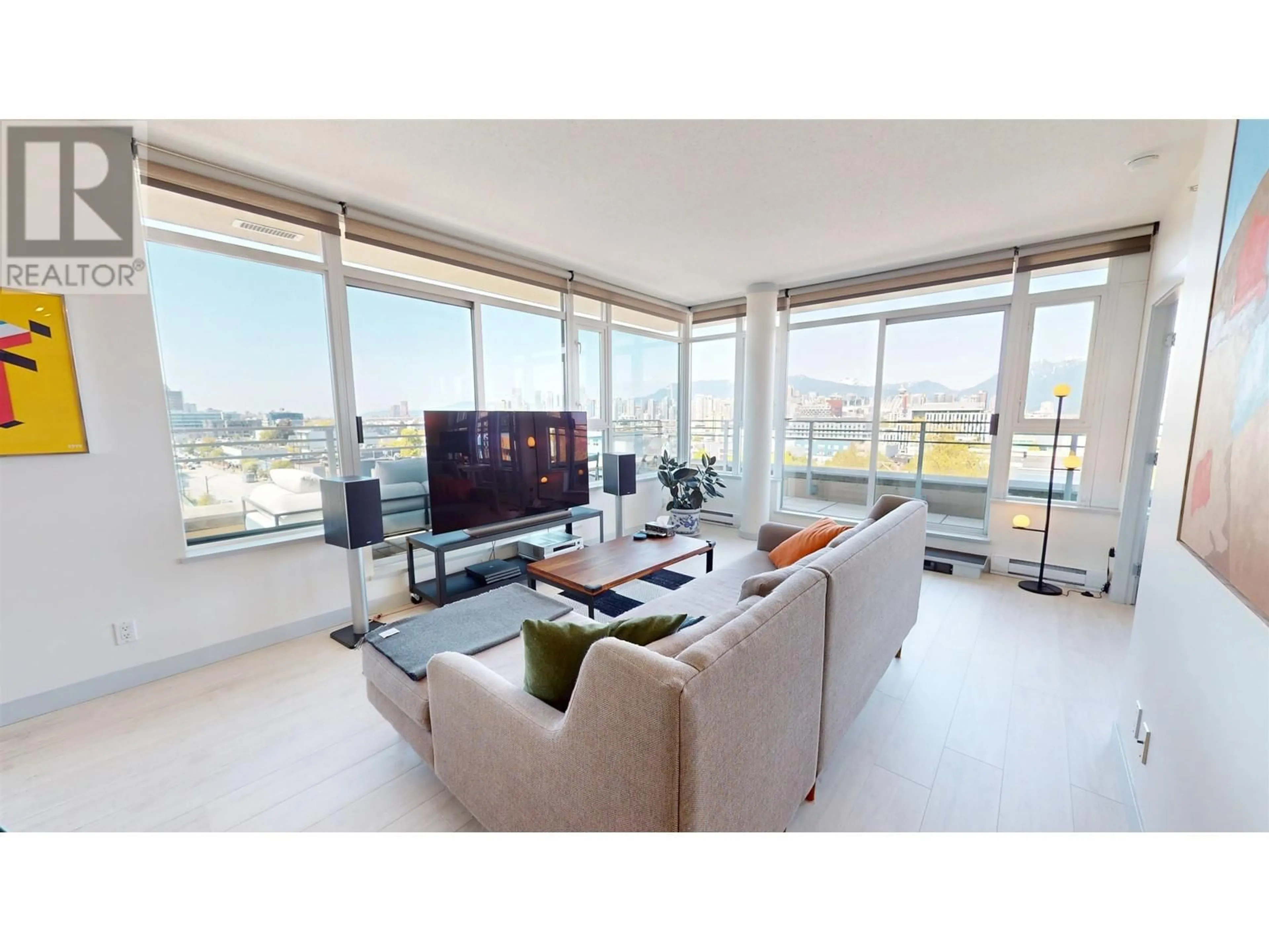 Living room with furniture, unknown for 505 - 2520 MANITOBA STREET, Vancouver British Columbia V5Y3A6