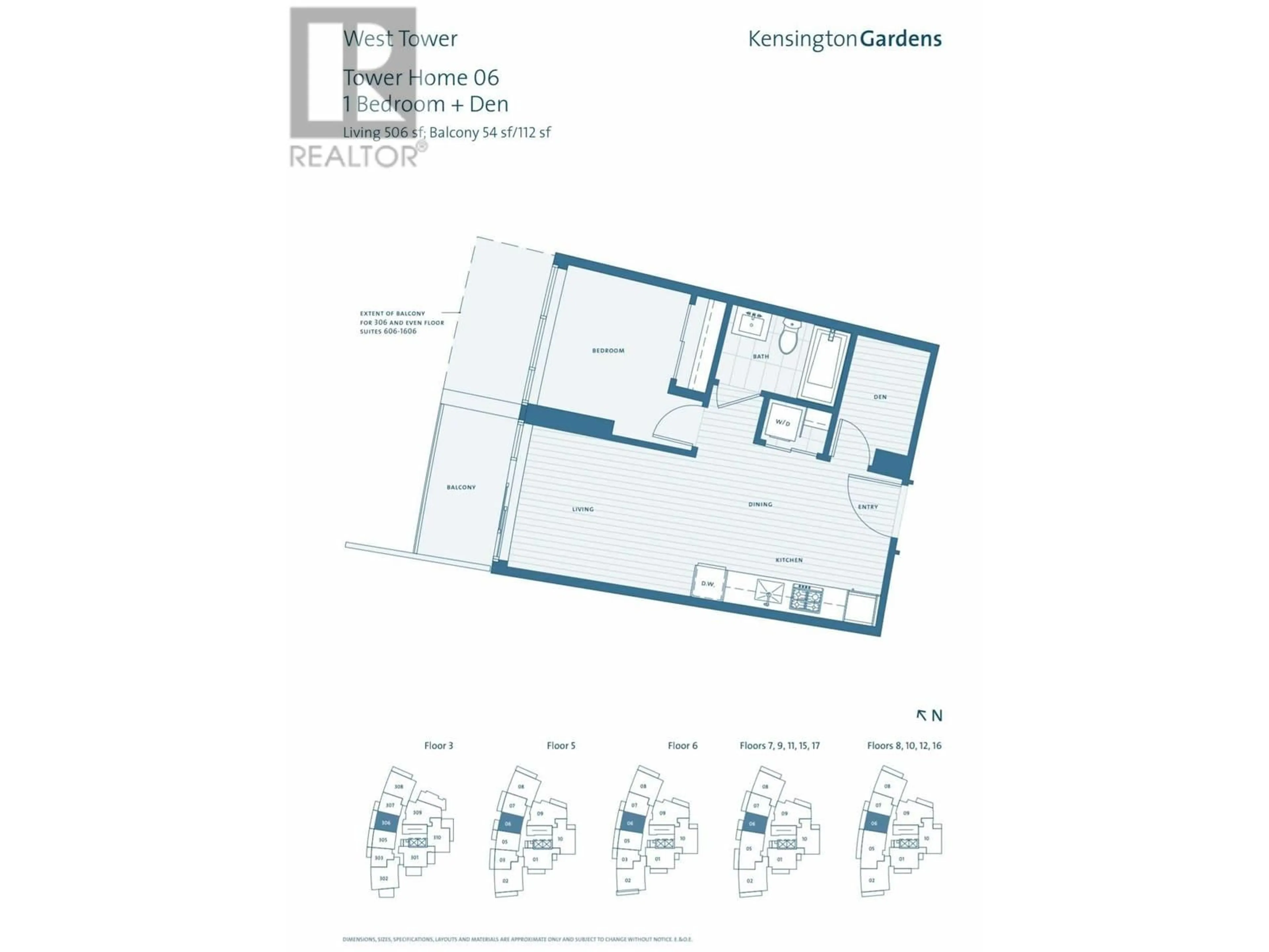 Floor plan for 1206 - 4638 GLADSTONE STREET, Vancouver British Columbia V5N0G5