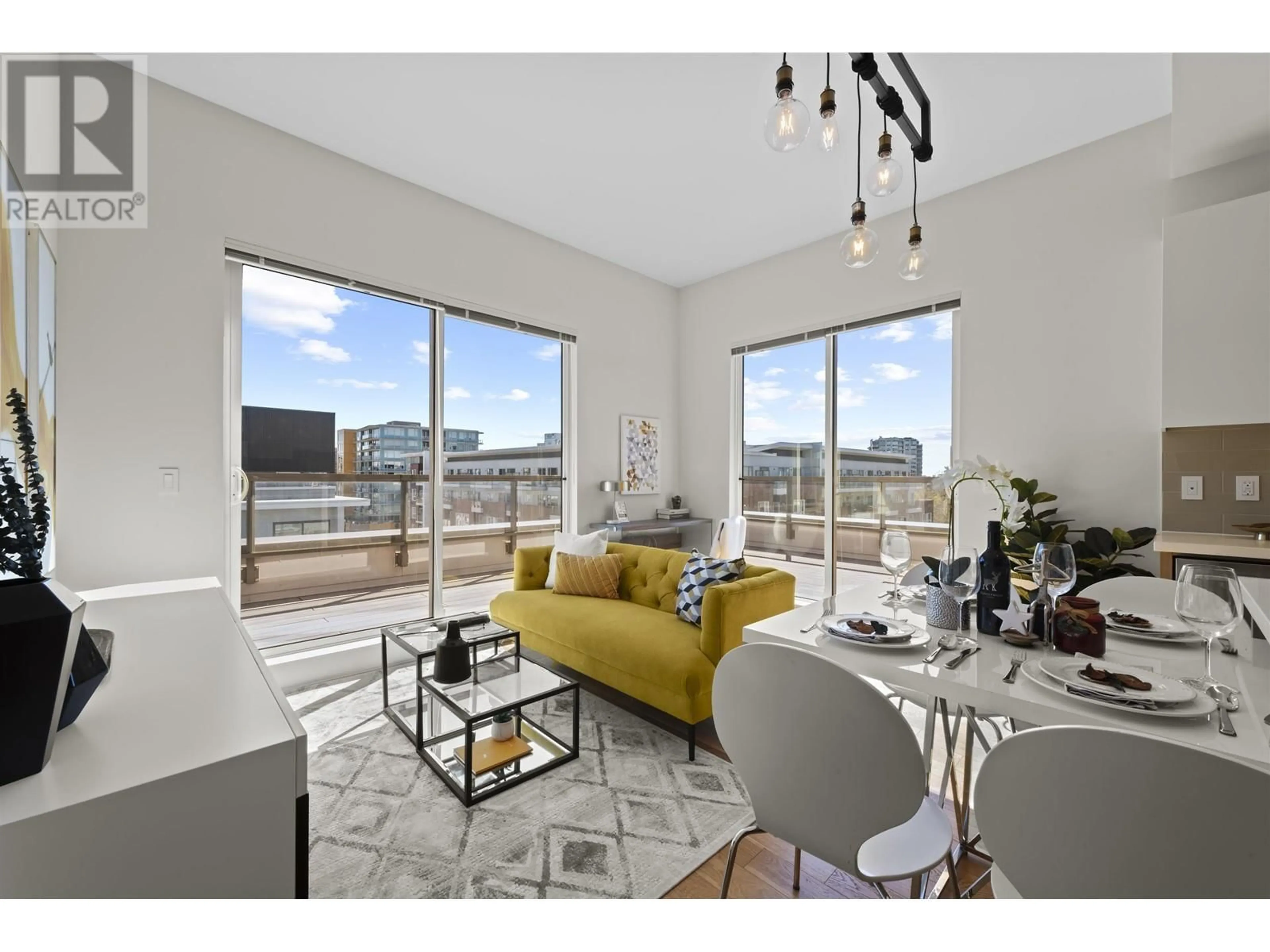 Living room with furniture, unknown for 715 - 7008 RIVER PARKWAY, Richmond British Columbia V6X0R1