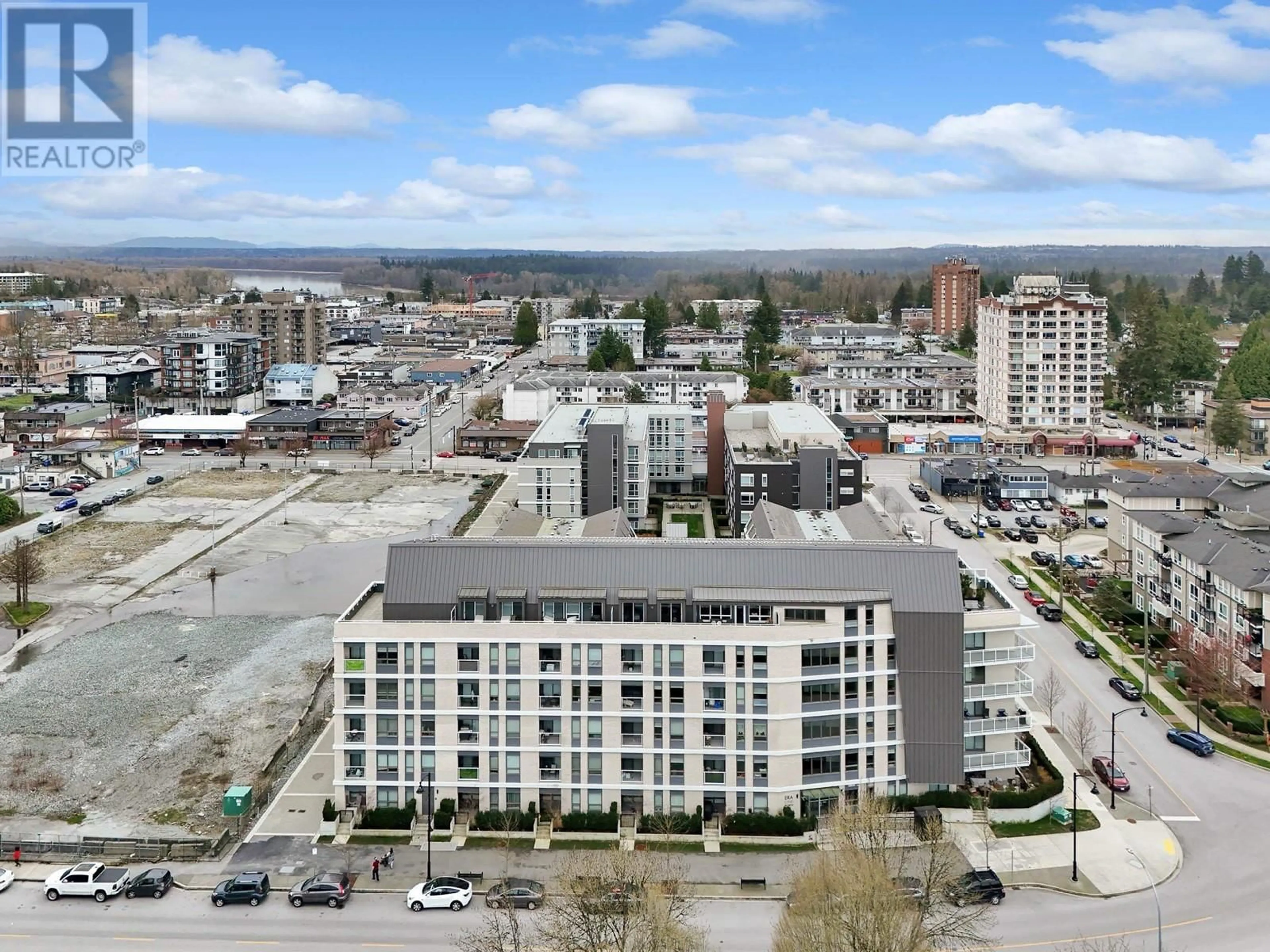 A pic from outside/outdoor area/front of a property/back of a property/a pic from drone, city buildings view from balcony for 310 - 22226 BROWN AVENUE, Maple Ridge British Columbia V2X4R2